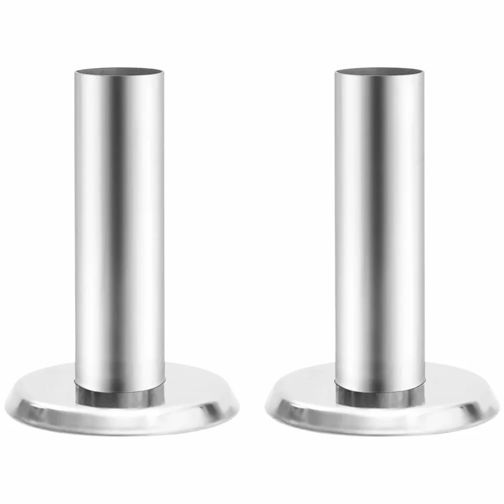 vidaXL Soportes para Escalera de Piscina 2 uds Acero INOX 304, 93465