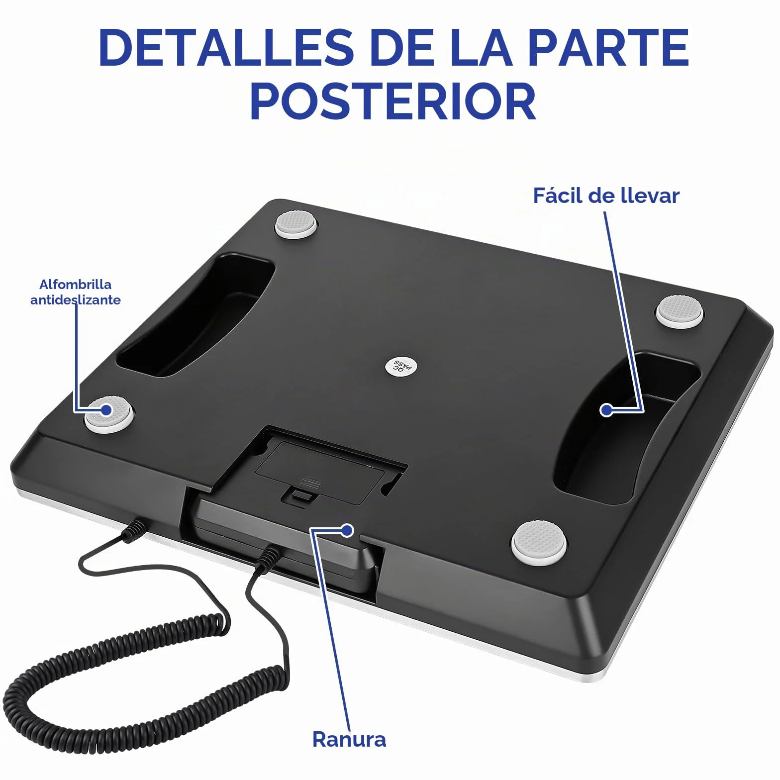 Báscula Digital 50g-200kg Balanza Postal con Función de Retención y Tara, Plataforma de Acero Inoxidable, Pantalla LCD
