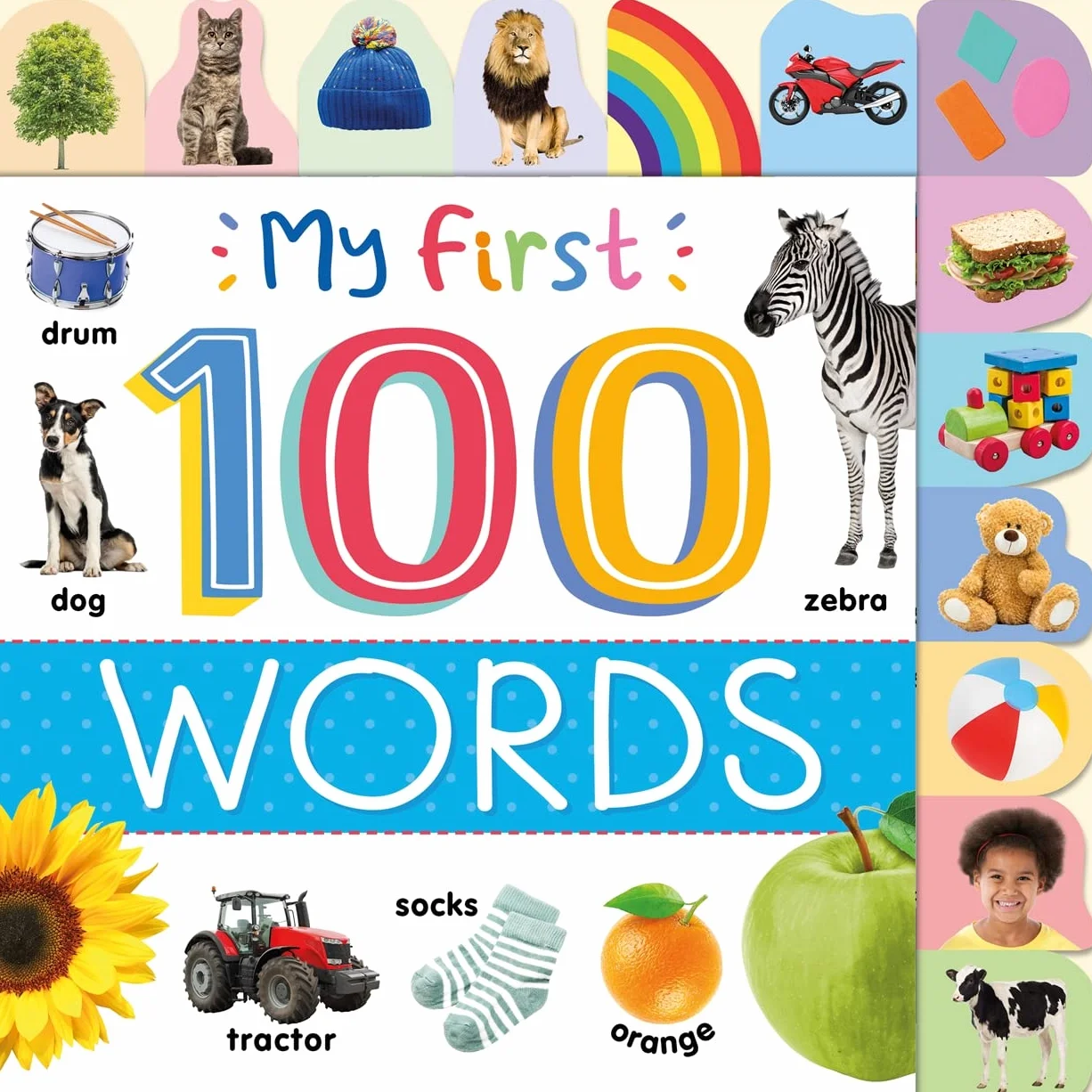 My First 100 Words English Educational Book