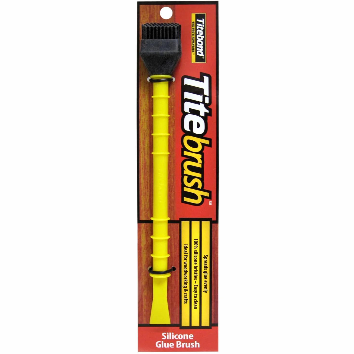 Titebond II Premium - Pegamento para madera (2 unidades, 473 ml, resistente a la intemperie, adhesivo para madera para interiores y exteriores, incluye aplicador de pegamento Titebrush, pincel de