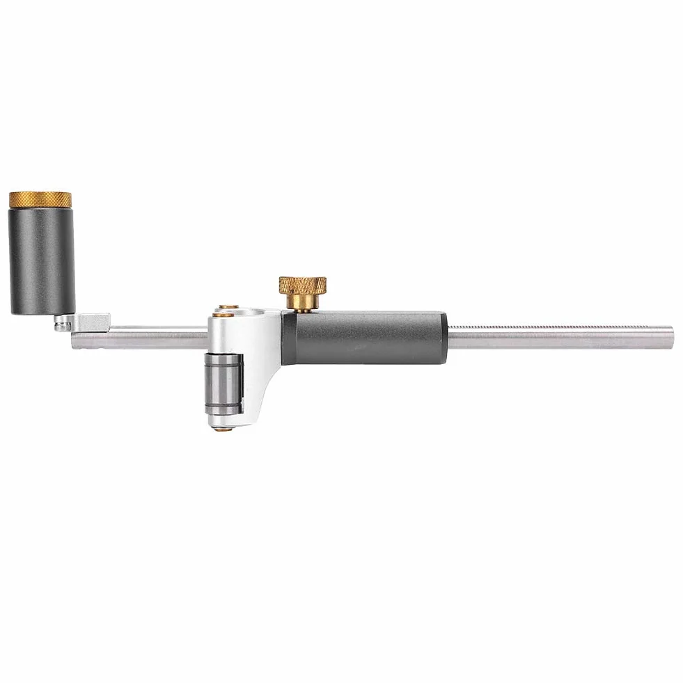 Herramienta de Trazado Lineal Para Madera, Regla de Trazado Métrica con Guía Paralela, Herramienta Multifuncional Para Marcado Y Dibujo En Carpintería Ideal Para Corte Preciso