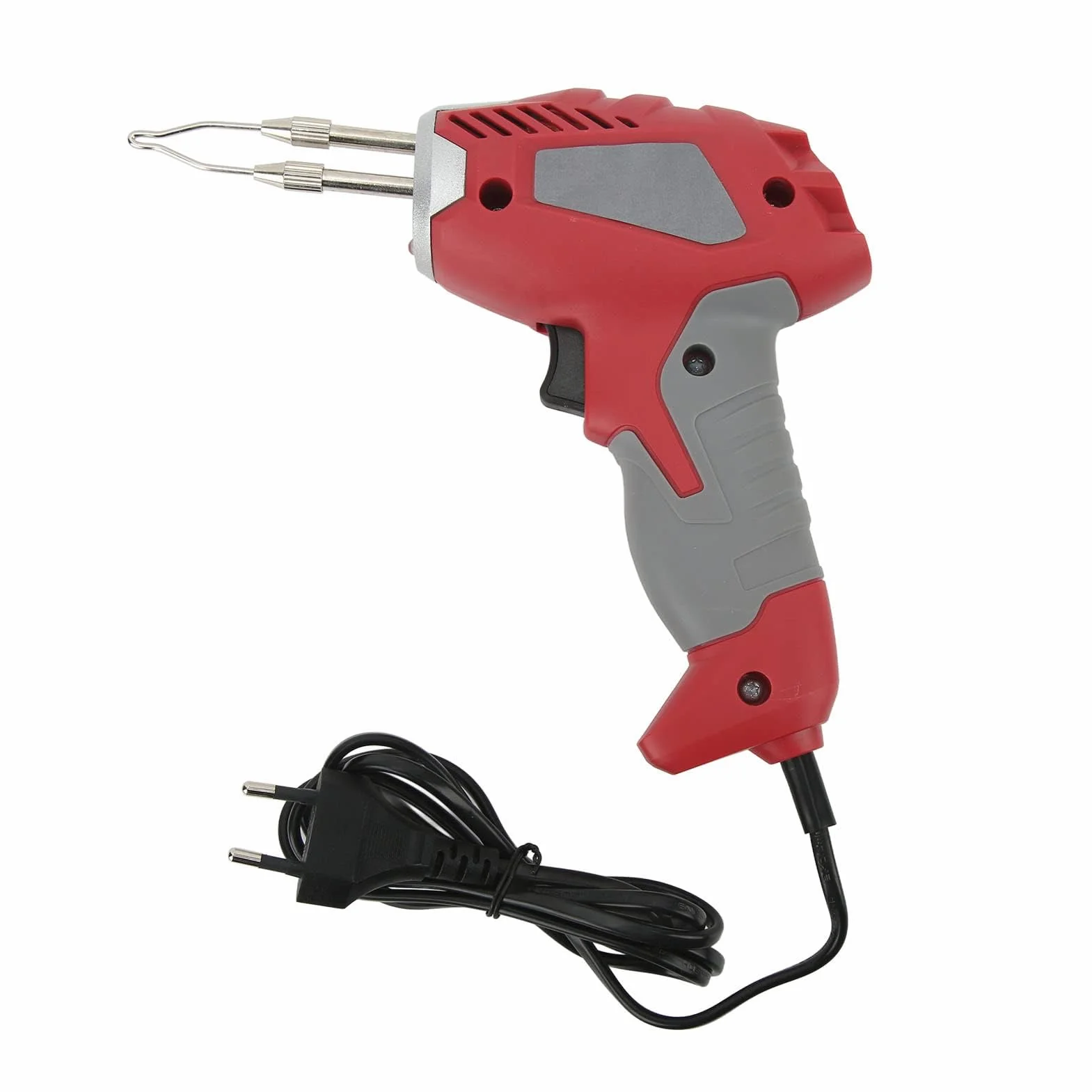 Pistola de Soldar de 180W Kit de Soldador ABS 200 ℃ Kit de Soldador de Alimentación Manual con Punta de Soldadura para Teléfono con Chip Enchufe Europeo 220-240V
