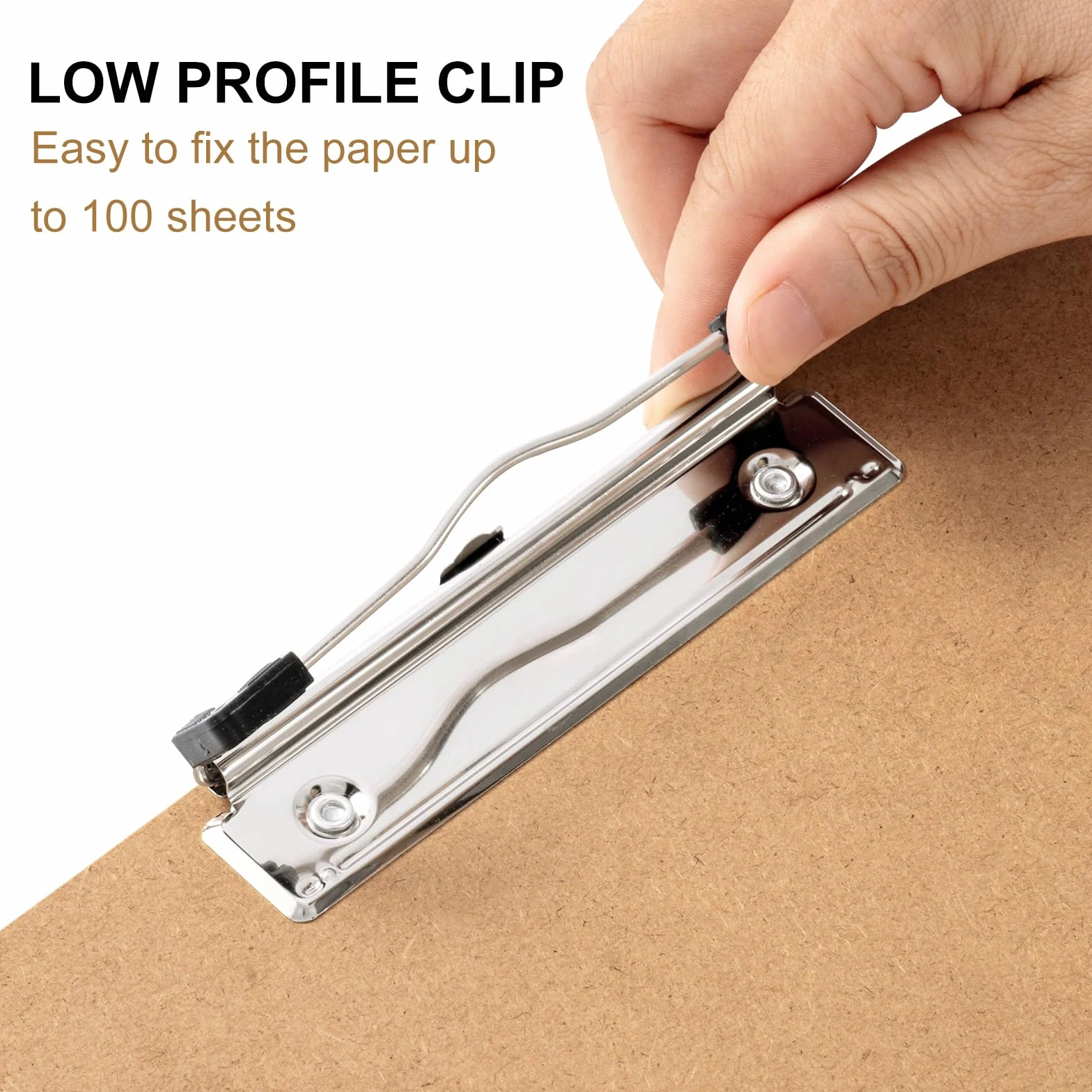 Grande Portapapeles A3 de Madera, 2 Piezas, Horizontal, MDF para Escritura y Dibujo