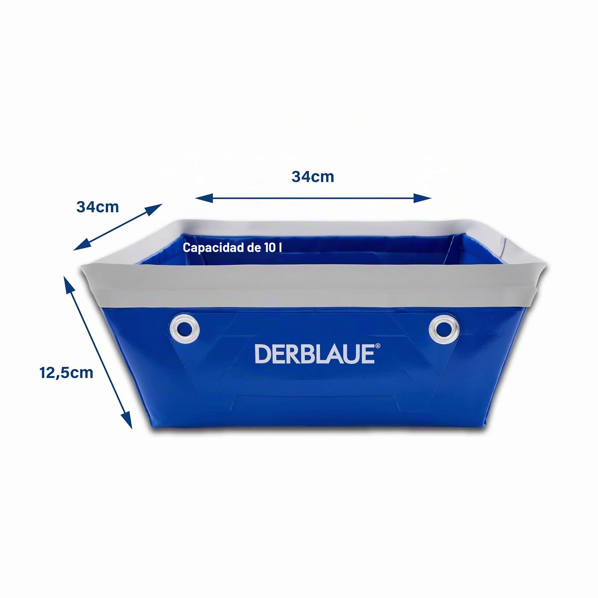DERBLAUE® Bañera profesional – Bandeja recogedora para trabajar con H20 e HYD