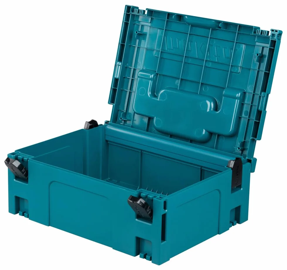 Makita 821550-0 - Maletín Makpac Tipo 2, Negro/Azul