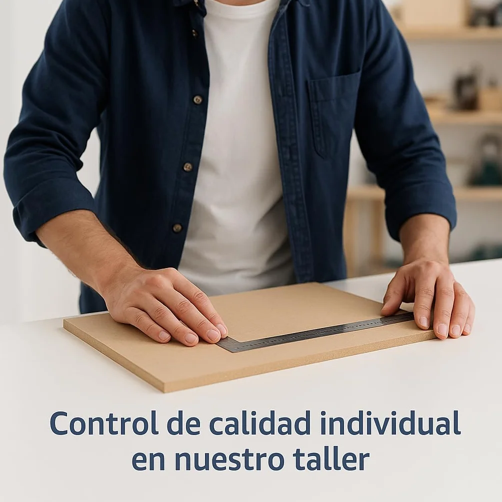 Genérico - Tableros de madera MDF cortados con láser a medida en cualquier tamaño y disponible en 2,5mm, 5mm o 10mm de grosor