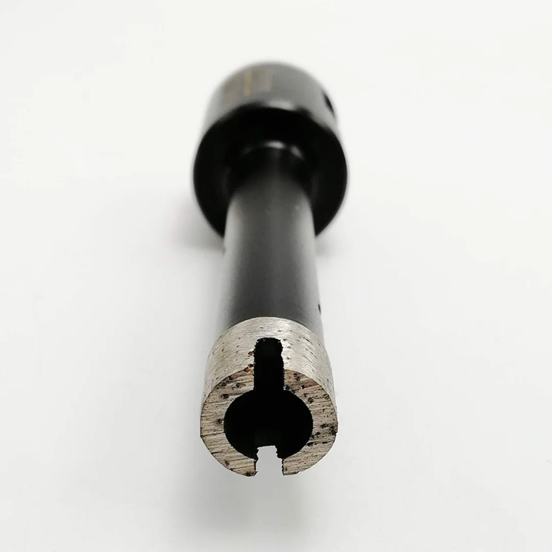 SHDIATOOL Broca de Diamante 2 Piezas 14mm Soldadura para Perforación Húmeda Granito Duro Mármol Hormigón Piedra Rosca M14