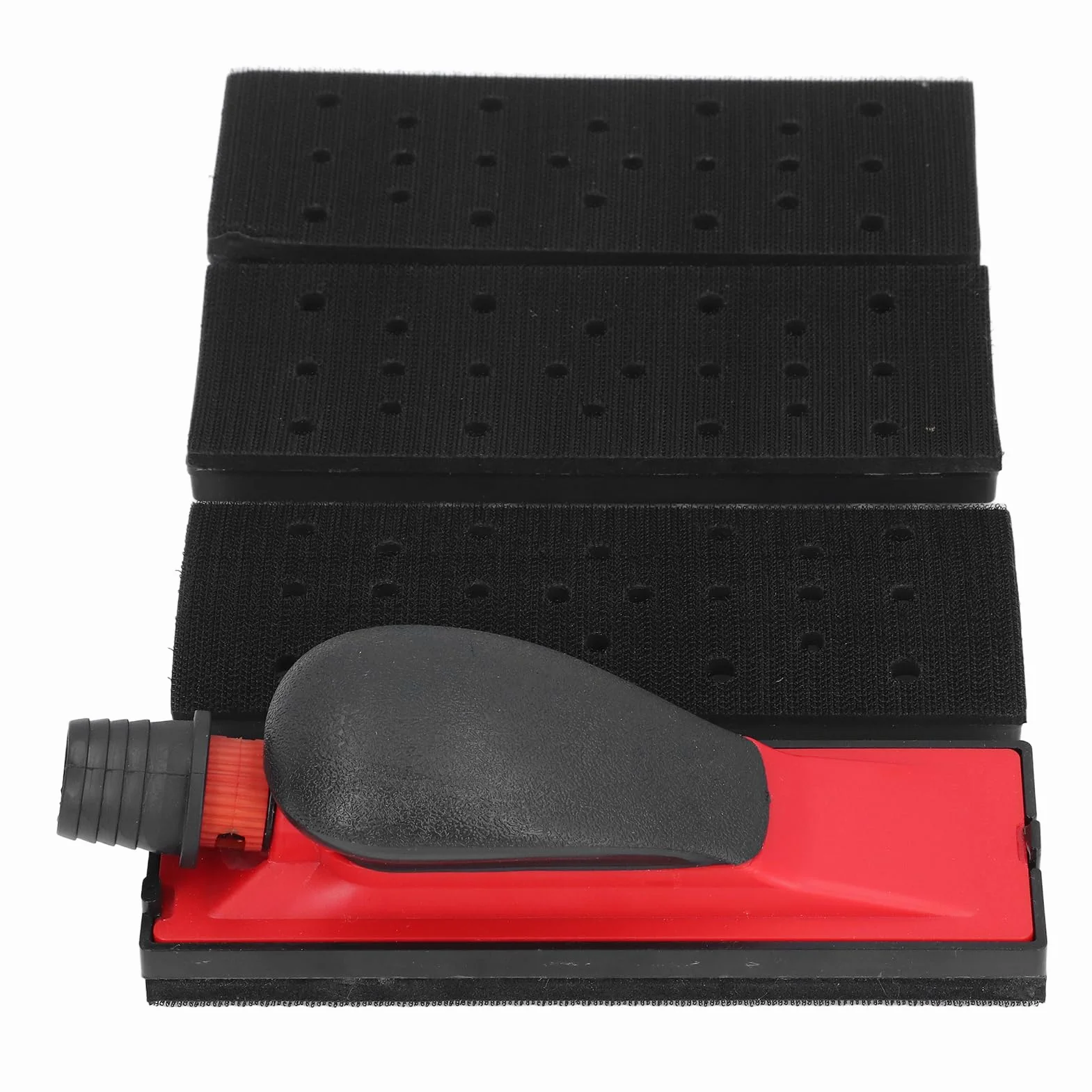 Bloque de Lijado Manual, Fácil de Usar Lijado de Plástico Bloque de Lijado 4 Tipos Chasis Interruptor de Entrada de Aire Ajustable Multifuncional para Limpieza del Hogar