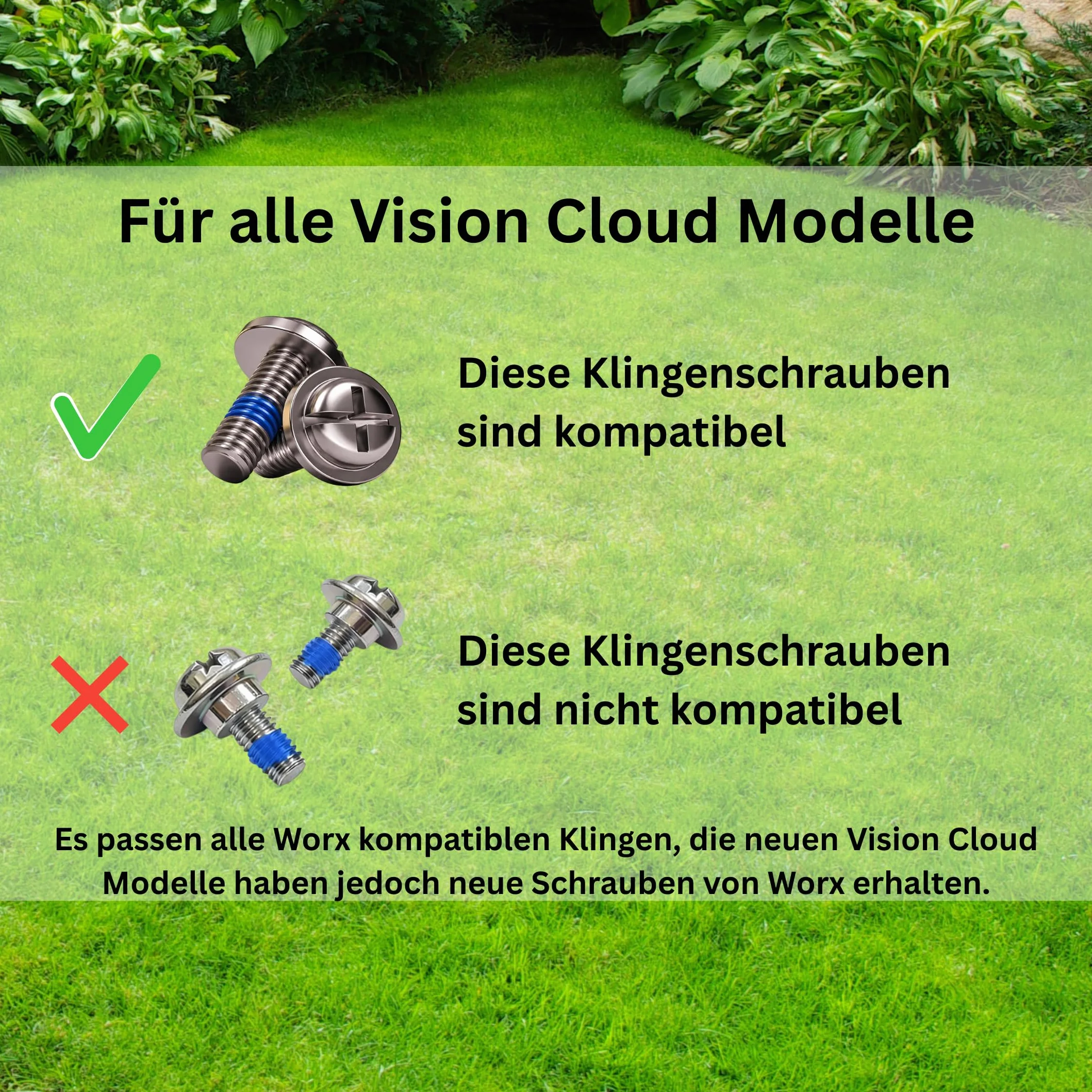 Disco de cuchillo compatible con Worx Landroid 6 compartimentos/6 cuchillas M500 M700 WR167E WR141E Vision M600 Vision Cloud 2WD 18 cm plato cortacésped calidad probada – entrega sin cuchillas