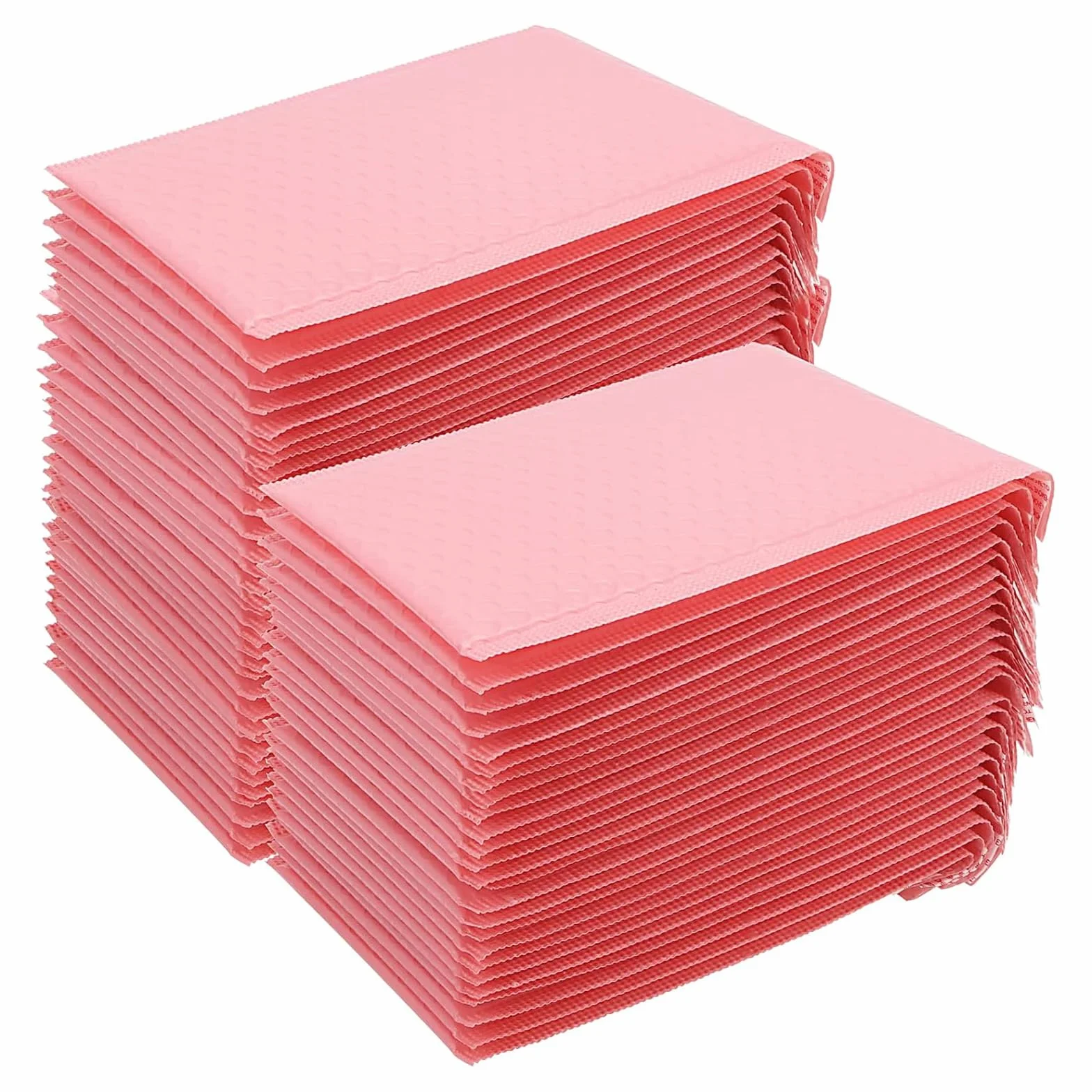 Sobres acolchados de aire A5 rosa 18x23 cm polietileno autoadhesivos 50 unidades