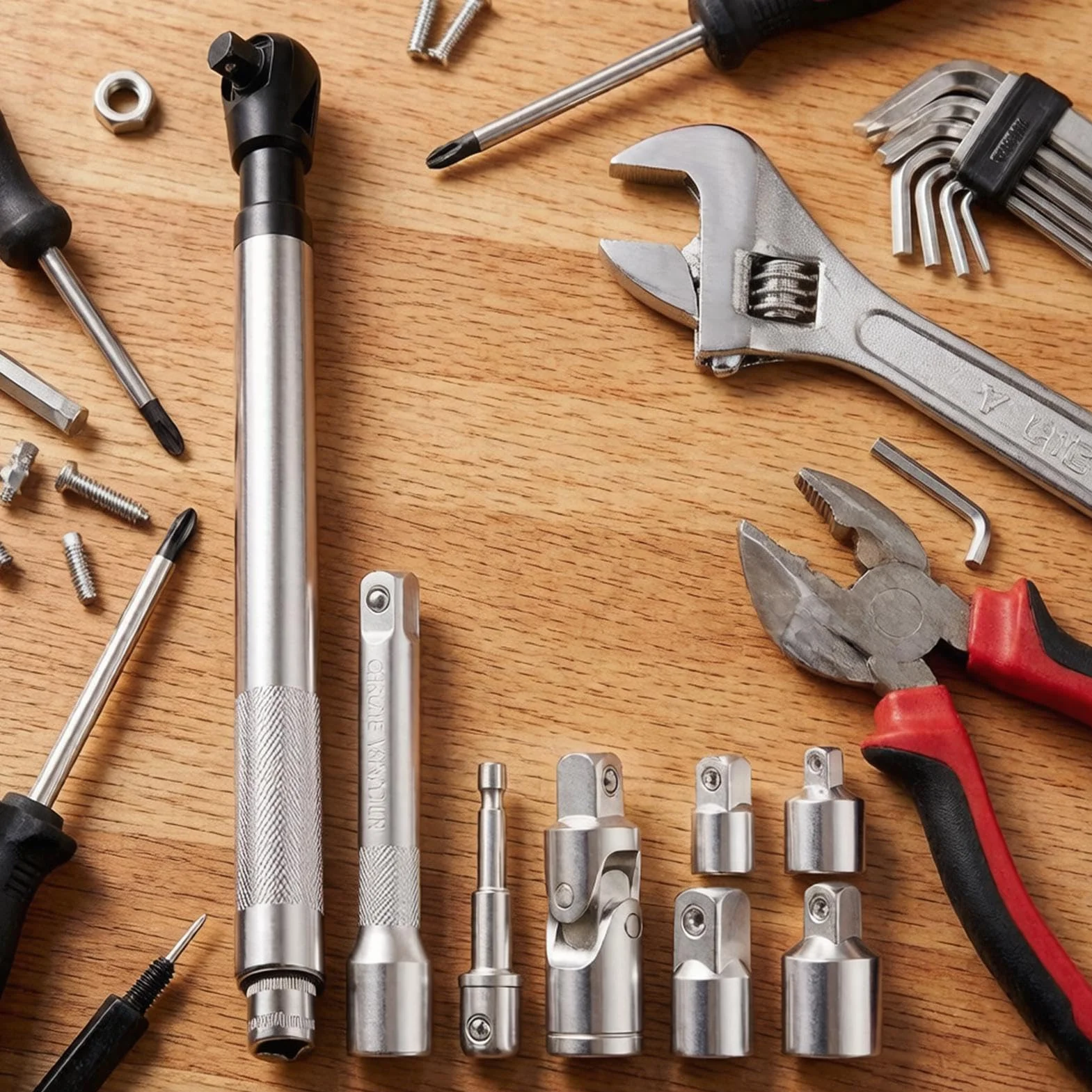Genérico Llaves De Carraca Llave antideslizante de trabajo pesado | Llave de Trinquete Para Electrónica, Manualidades, Bicicletas, Fontanería