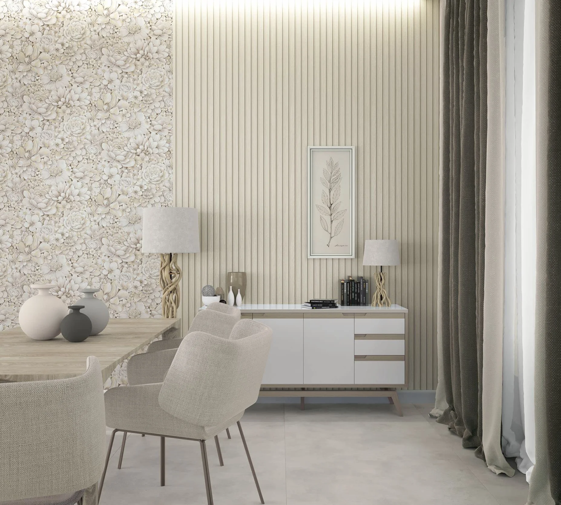 marburg Papel pintado efecto 3D efecto madera beige paneles acústicos papel pintado no tejido salón dormitorio 10,05 x 0,53 m fabricado en Alemania