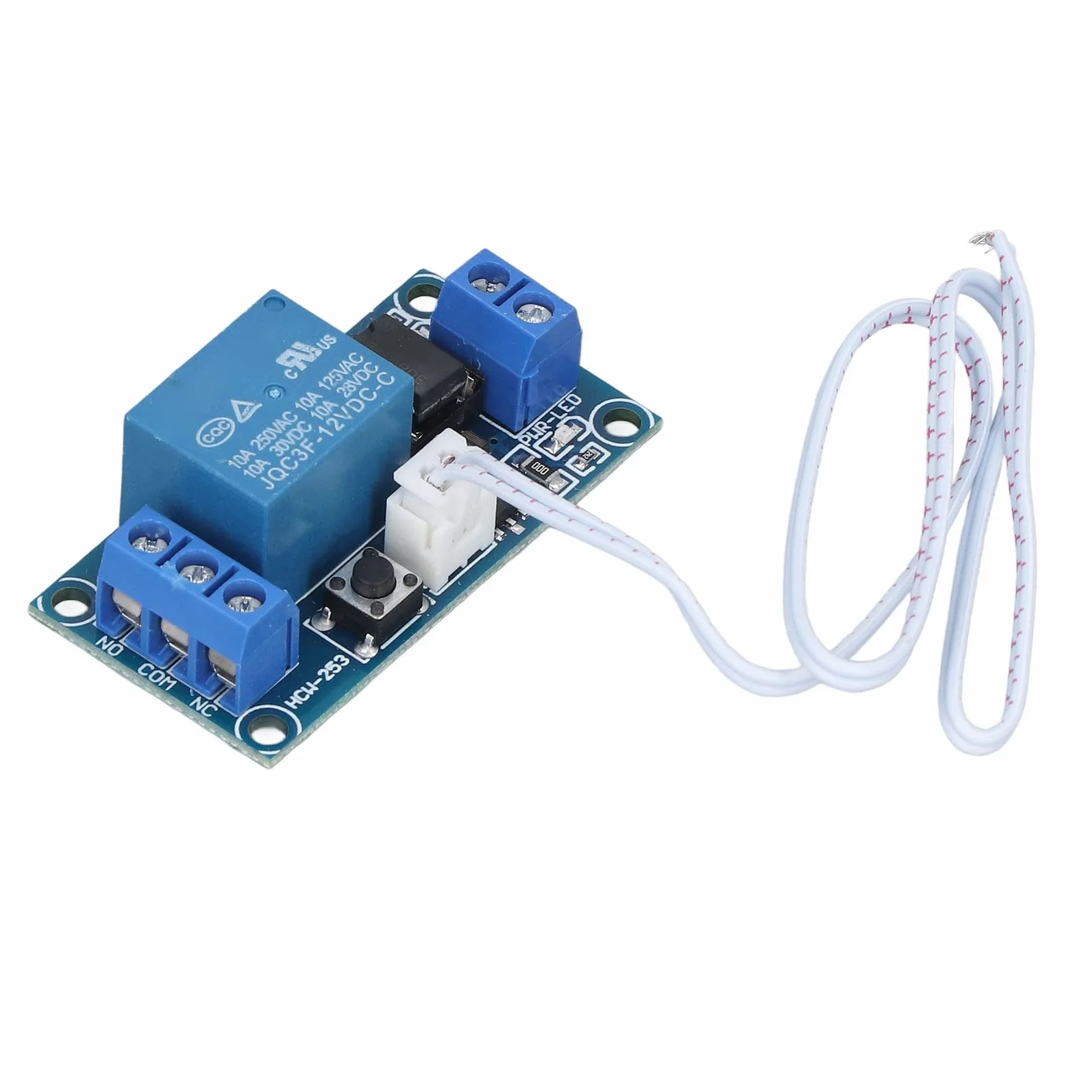 Módulo de relé Autoblocante Módulo de relé Biestable Módulo de relé Biestable Interruptor Biestable de Autobloqueo Módulo de relé Flip-flop Control SCM, Controles (12V)