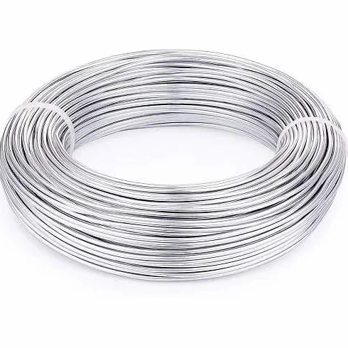 CABLEPELADO Alambre de Hierro Galvanizado 1.6 mm x 25 Metros Alambre de Manualidades