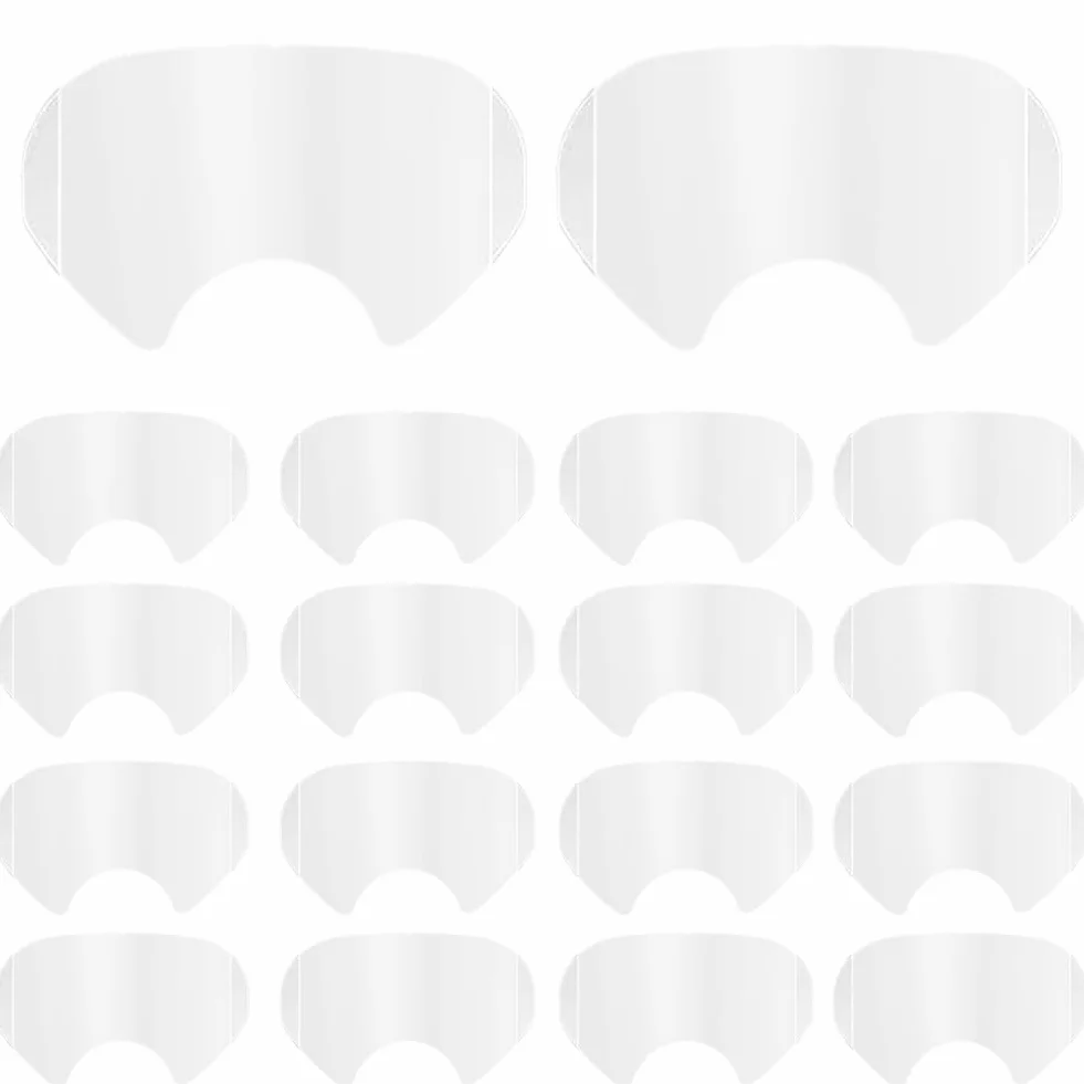 50 Piezas de Cubierta Protectora de Lente Desprendible, Cubierta Protectora de Máscara Respiratoria Compatible con las Series 6885, 6000, 6700, 6800