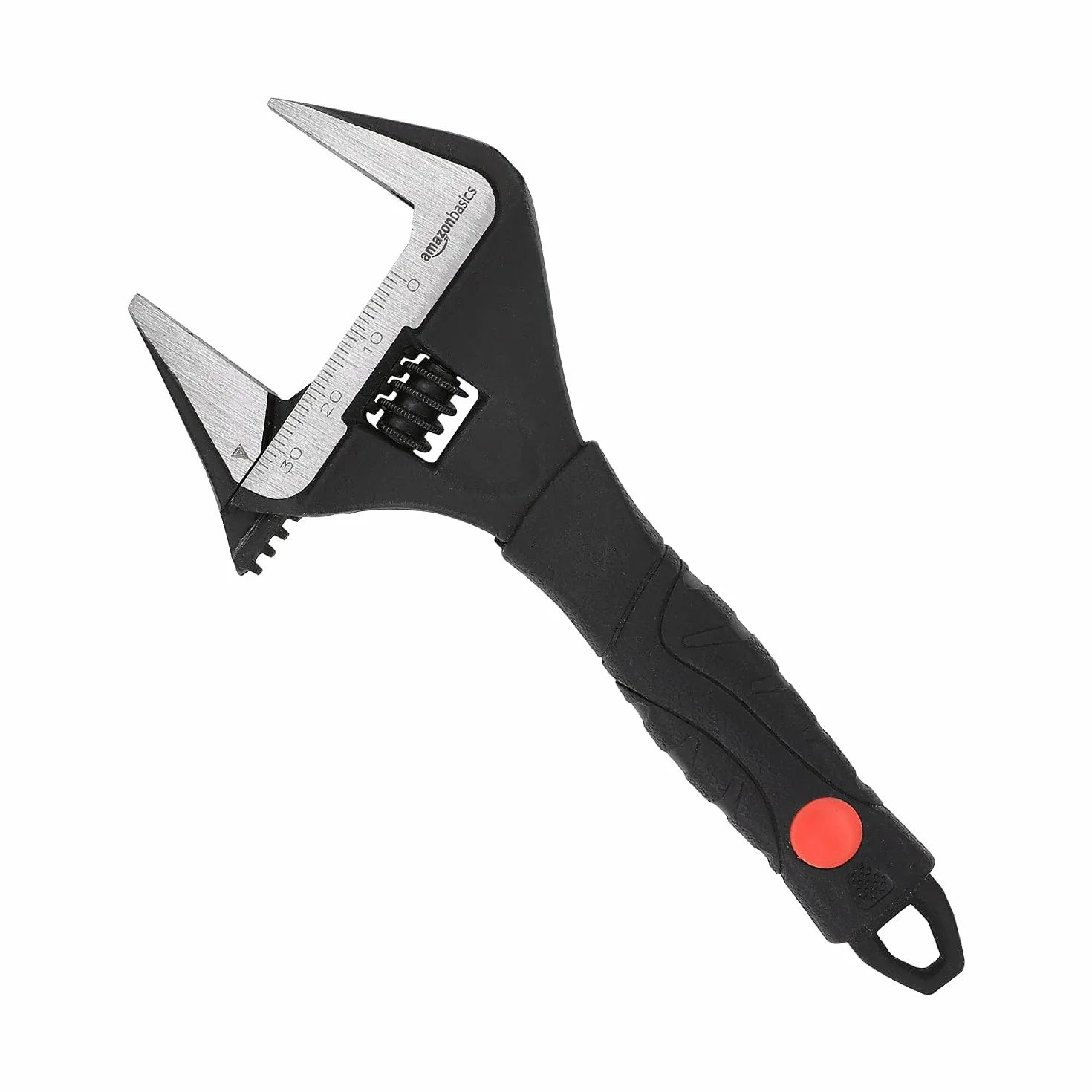 Amazon Basics Llave ajustable fontanería agarre suave 16.1 x 7.2 x 1.5 cm