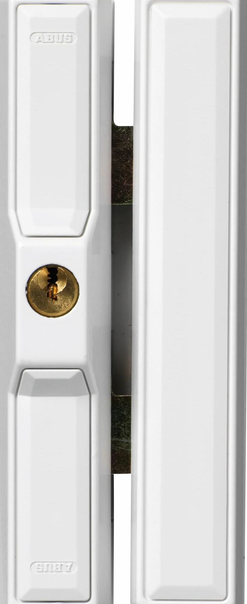 ABUS Seguro adicional para ventanas FTS88 - Cerradura para ventana con dos pasadores de acero - Cierre Distinto - Nivel de Seguridad ABUS 9-52841 - Blanco