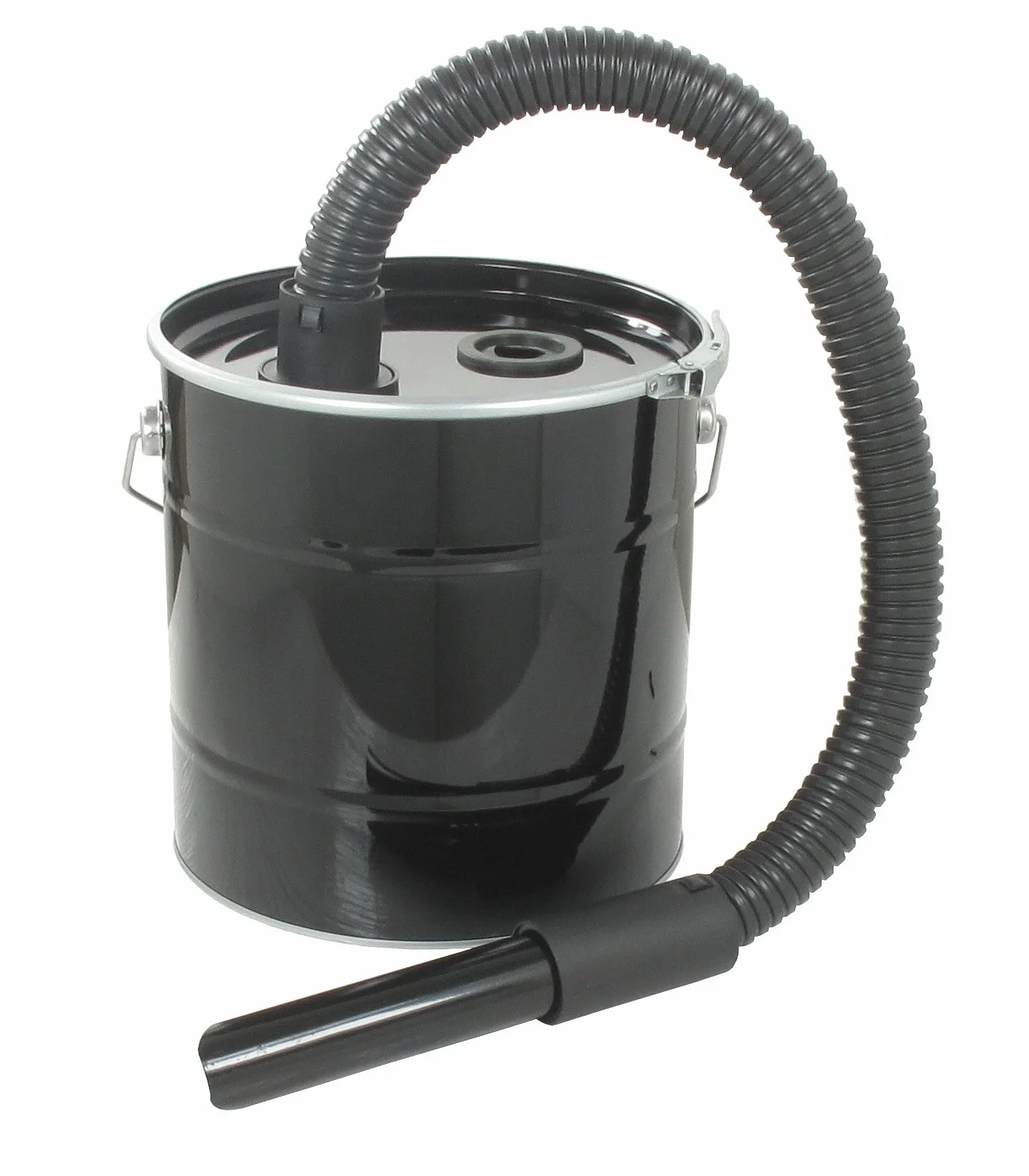 GREENSTAR - Contenedor de cenizas para aspirador de 17 L - Se entrega con malla y filtro flexible - Fácil y eficiente - Cenizas de chimeneas, barbacoas, calderas