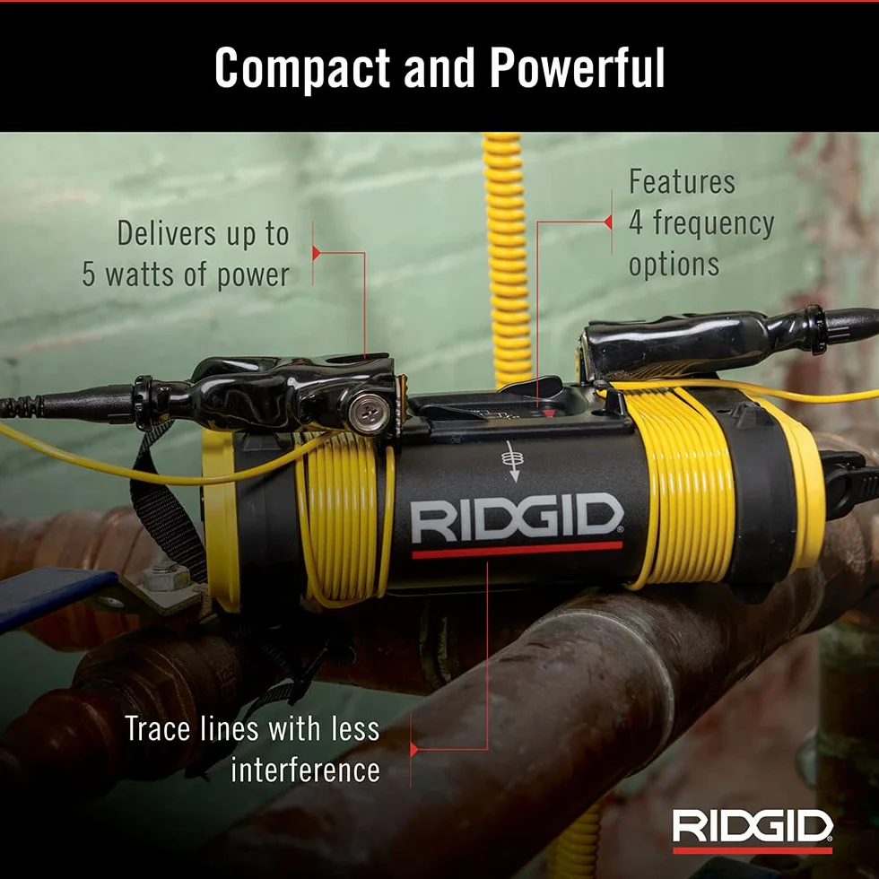 Ridgid 21898 seektech ST-305 línea transmisor, línea Tracer y metro línea localizador