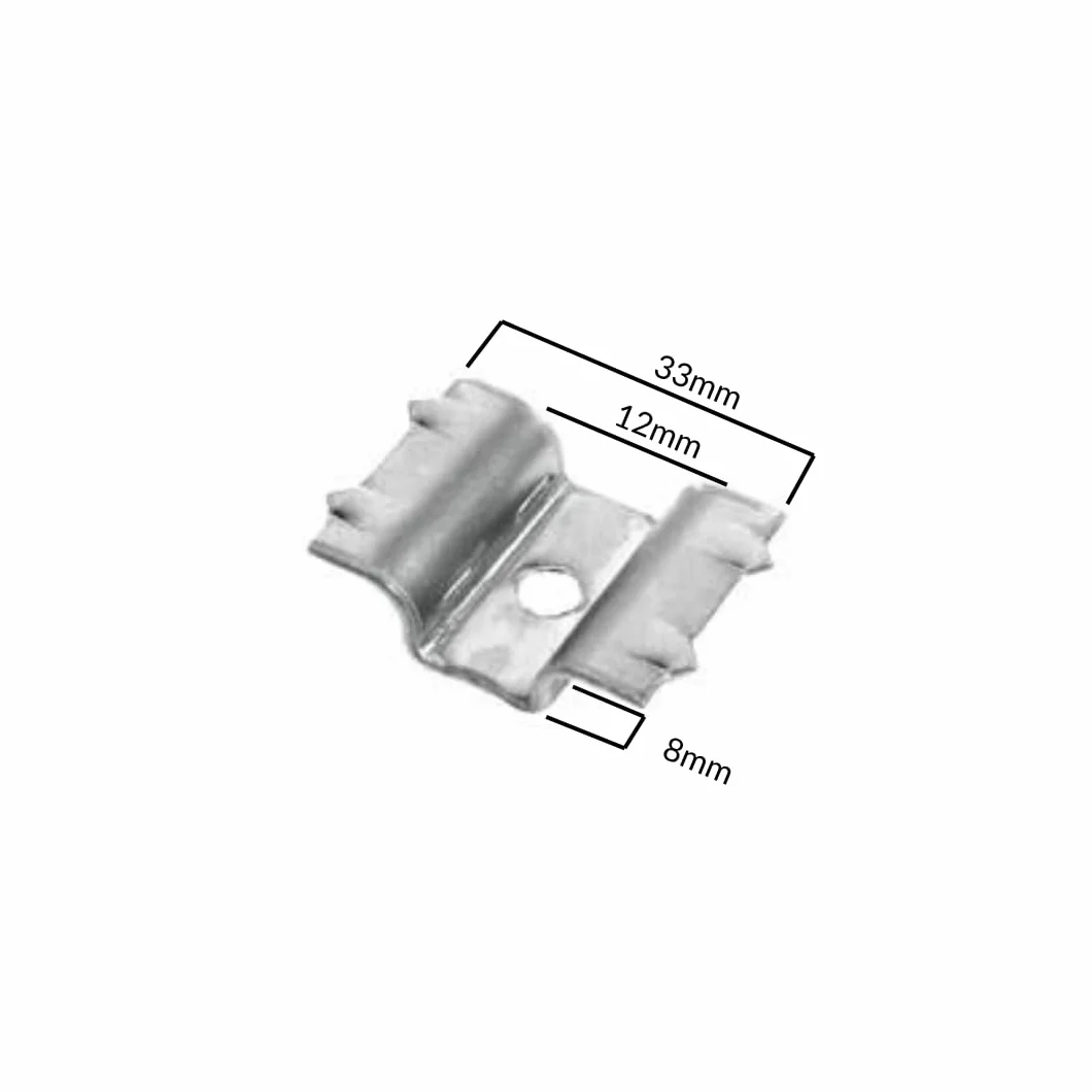 100 Clips de Acero Inoxidable,33mm, para Deck, Sujetadores de Montaje