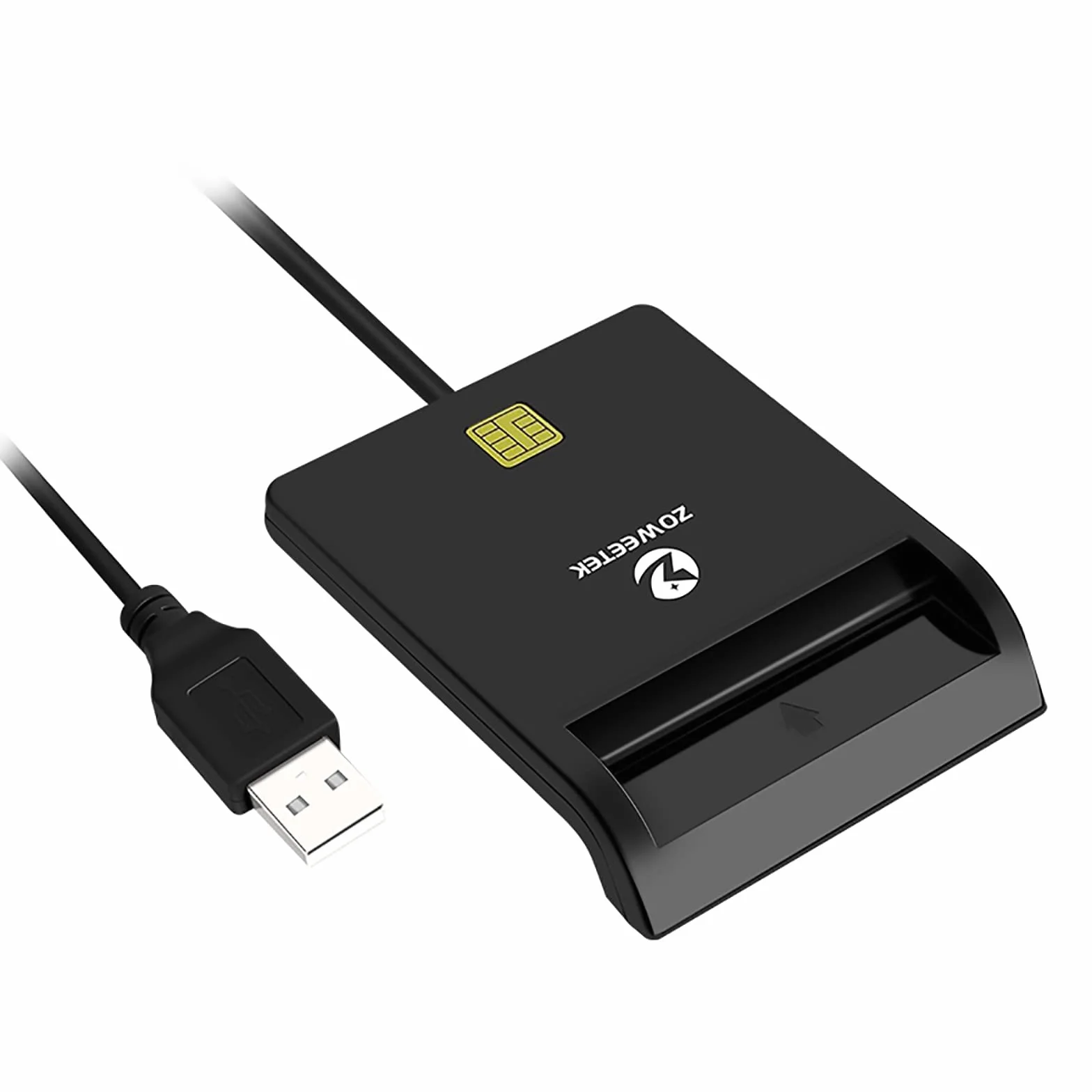 ZOWEETEK Lector DNI Electrónico Compatible con Todas Las Tarjetas de DNI USB