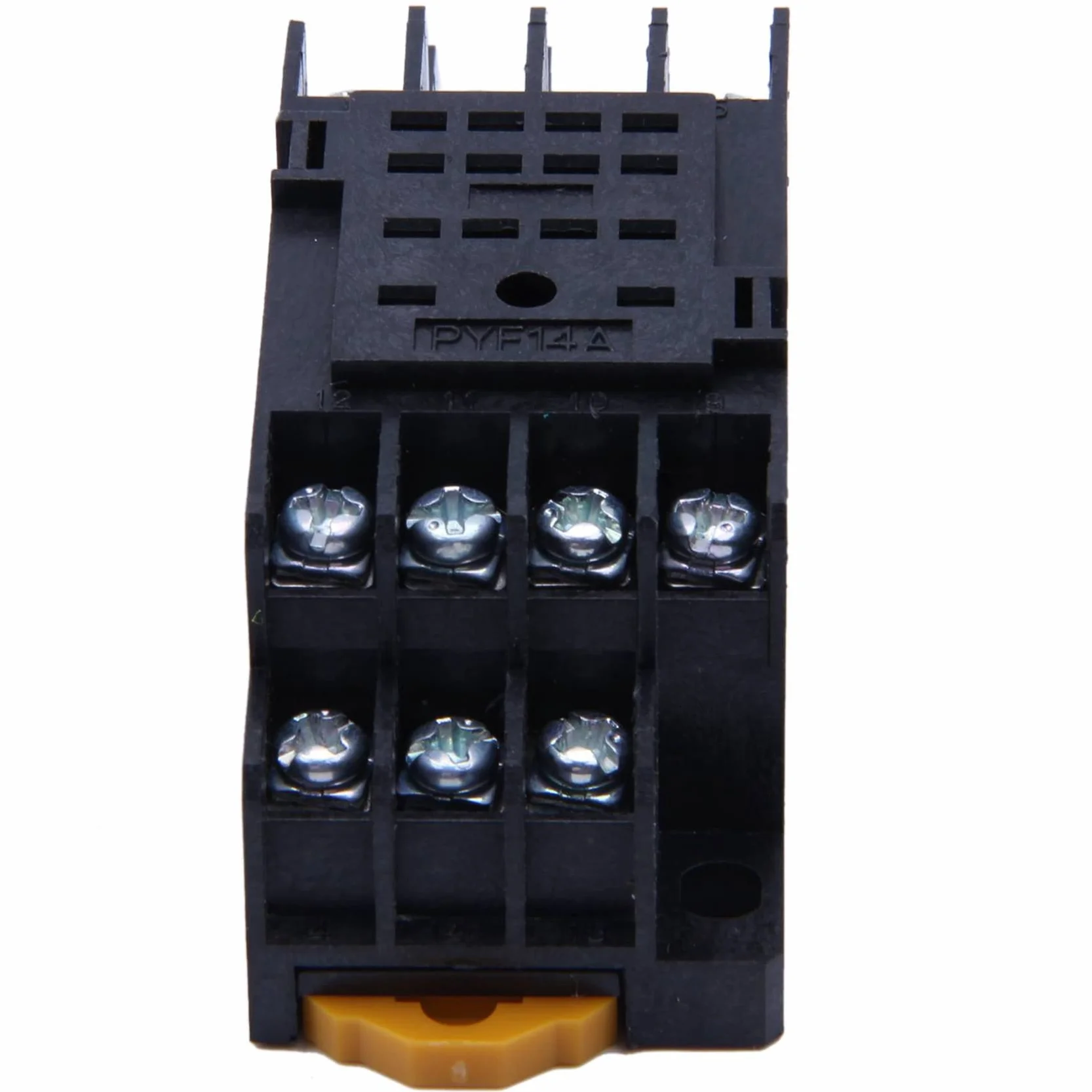 10X PYF14A Base de Enchufe del Rele de Potencia del Carril DIN 14 para MY4NJ HH54P MY4