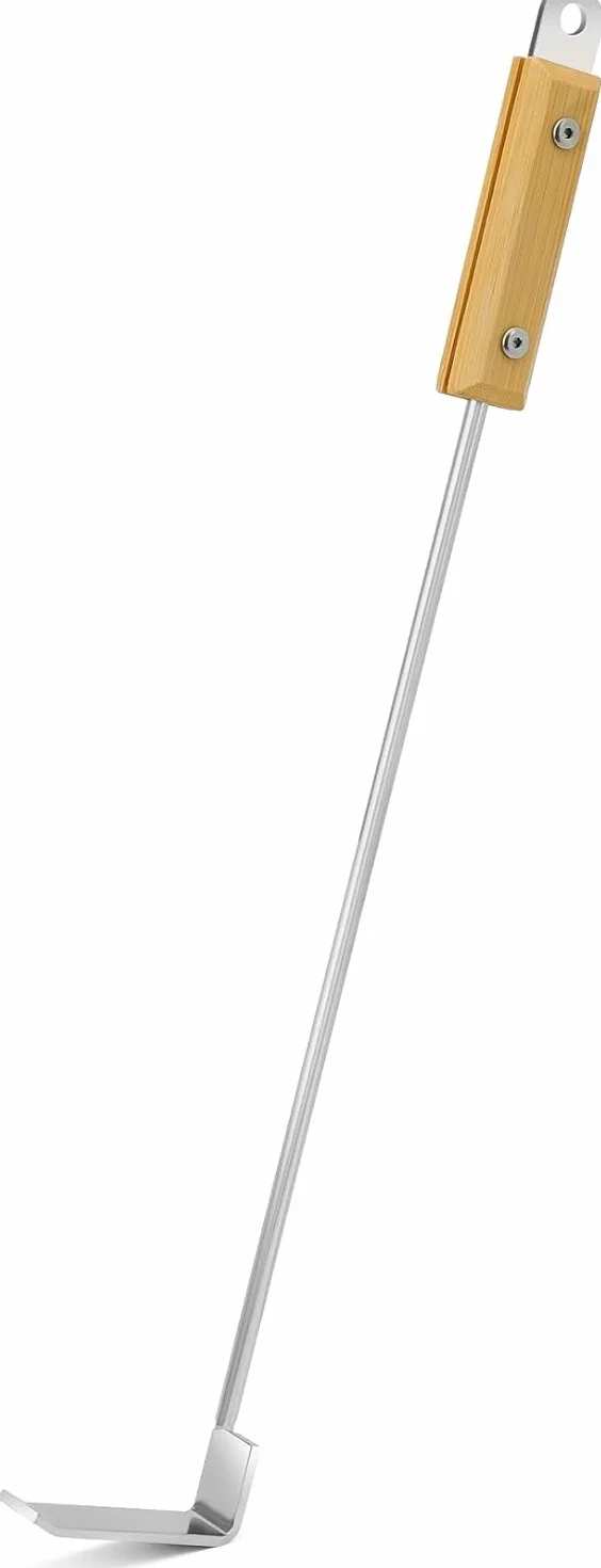 onlyfire Herramienta de Ceniza Se Adapta a Kamado/Ceramic Grill, para Big Green Egg, Kamado Joe, Pit Boss, Louisiana, Grill Dome, Vision Grills, Char-Griller, etc.