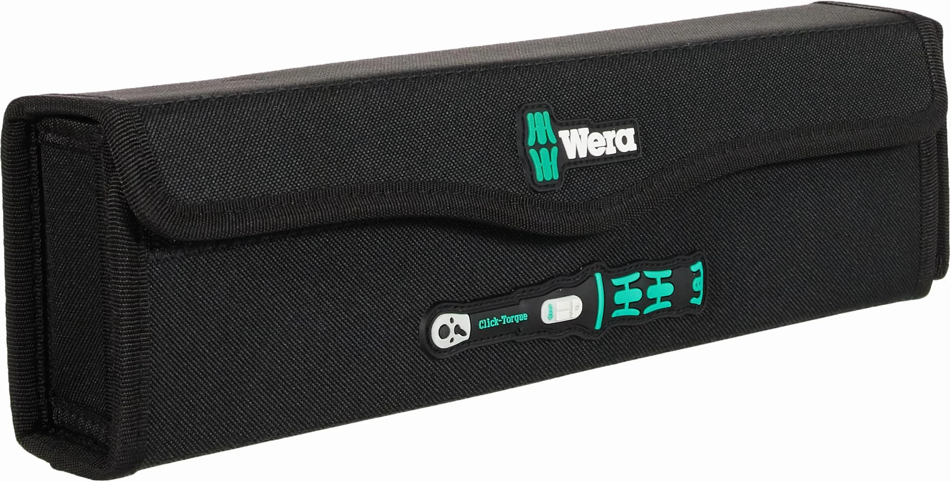 WERA-05130110001-Click-Torque A 6 Set 1 - Llave dinamomé. con puntas+vasos en caja textil