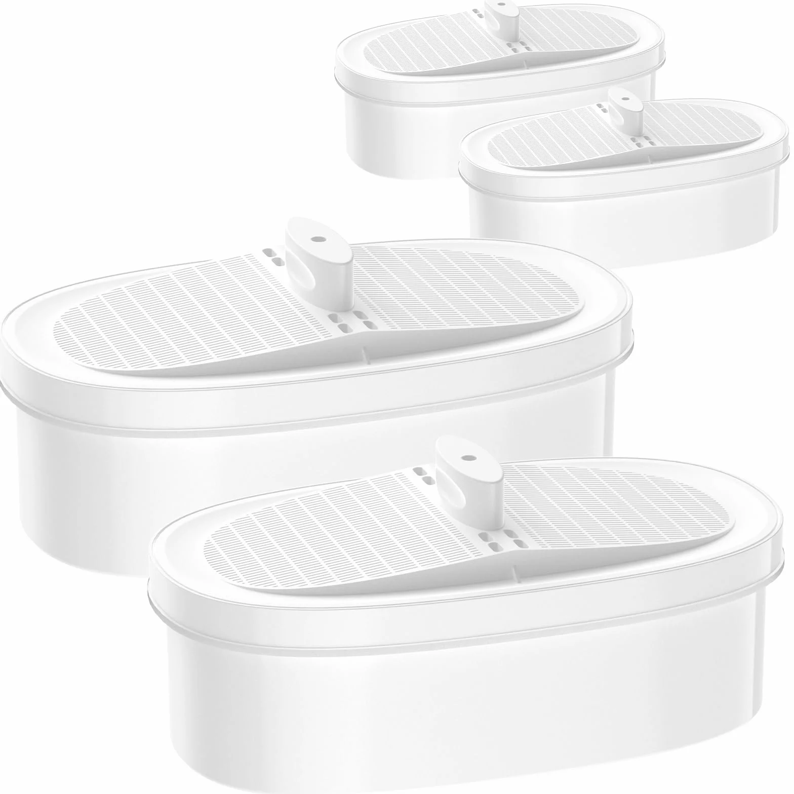 4 filtros de agua de repuesto para Waterdrop WD-PF-01A Plus, cartuchos de filtro de agua compatibles con todos los sistemas de filtración de tanques Waterdrop, certificado NSF, reduciendo impurezas