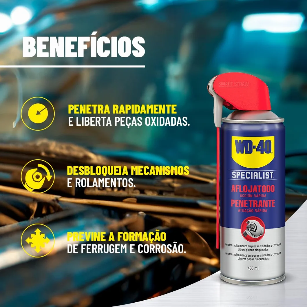 WD-40 34383 Penetrante Acción Rápida, Color único