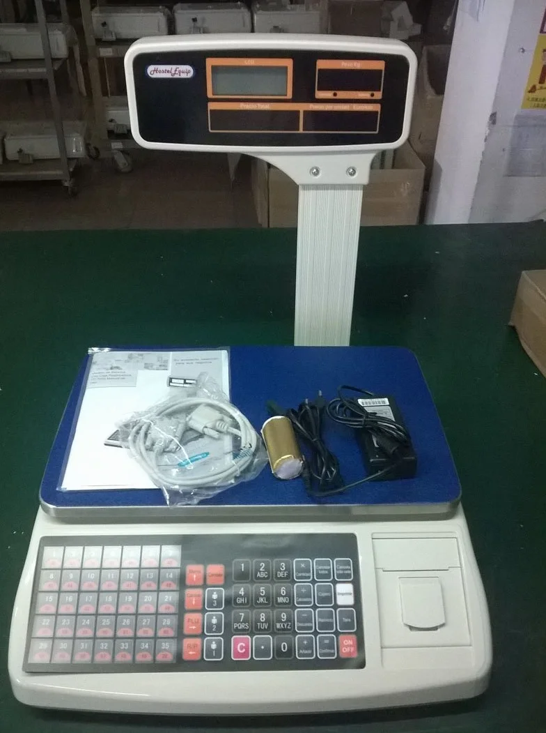 Balanza Digital HostelequipSmartPoorer 30kg/5g Acero Inoxidable Plateada