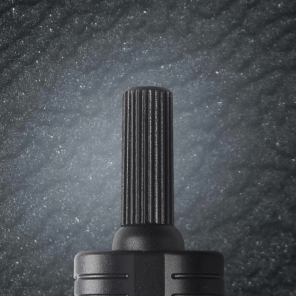 FABER-CASTELL Compás de ajuste rápido negro, compás escolar con piezas de repuesto y minas