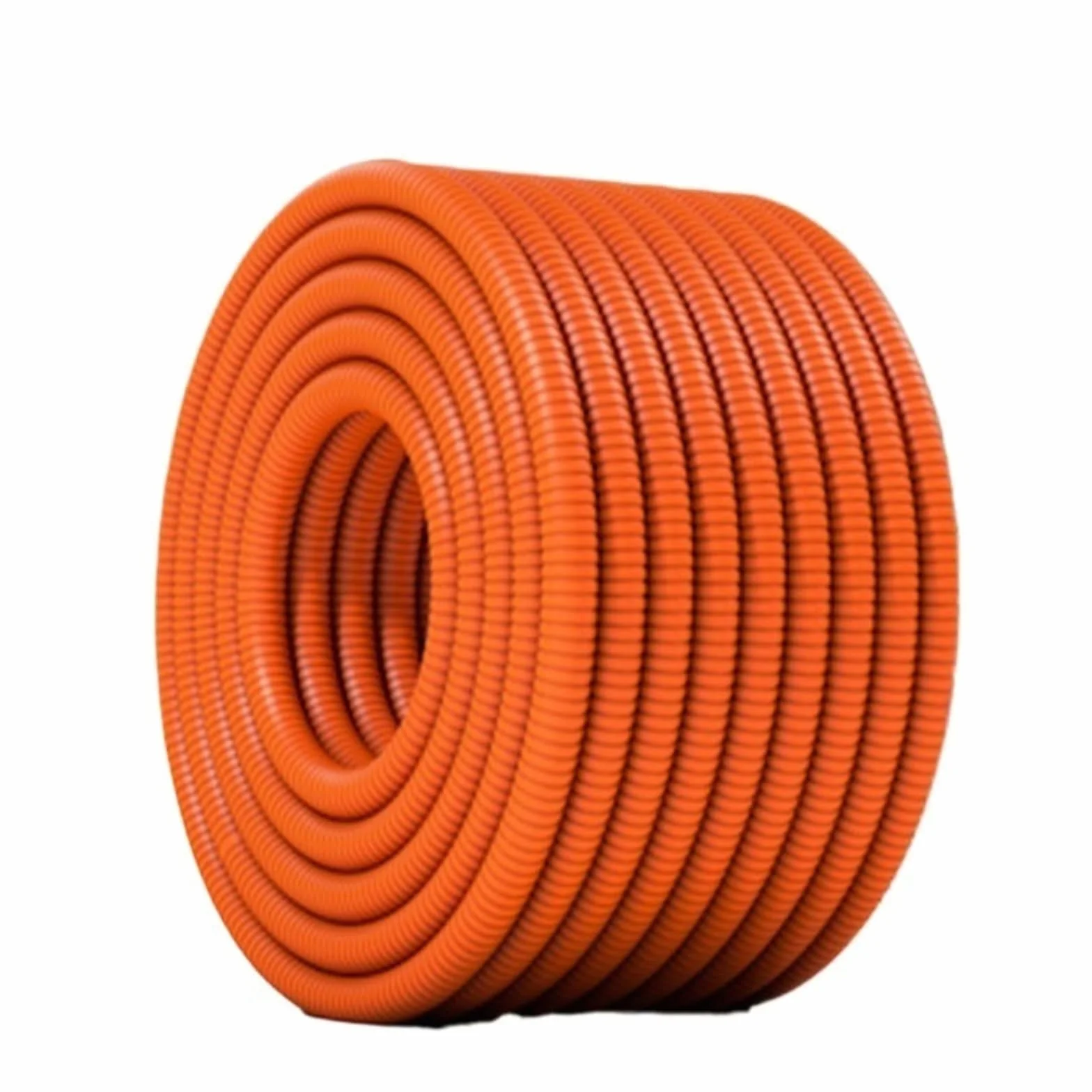 Tubo corrugado flexible PP corrugado para roscar alambre multicolor 7-28 mm 3 metros (naranja, 15 mm)