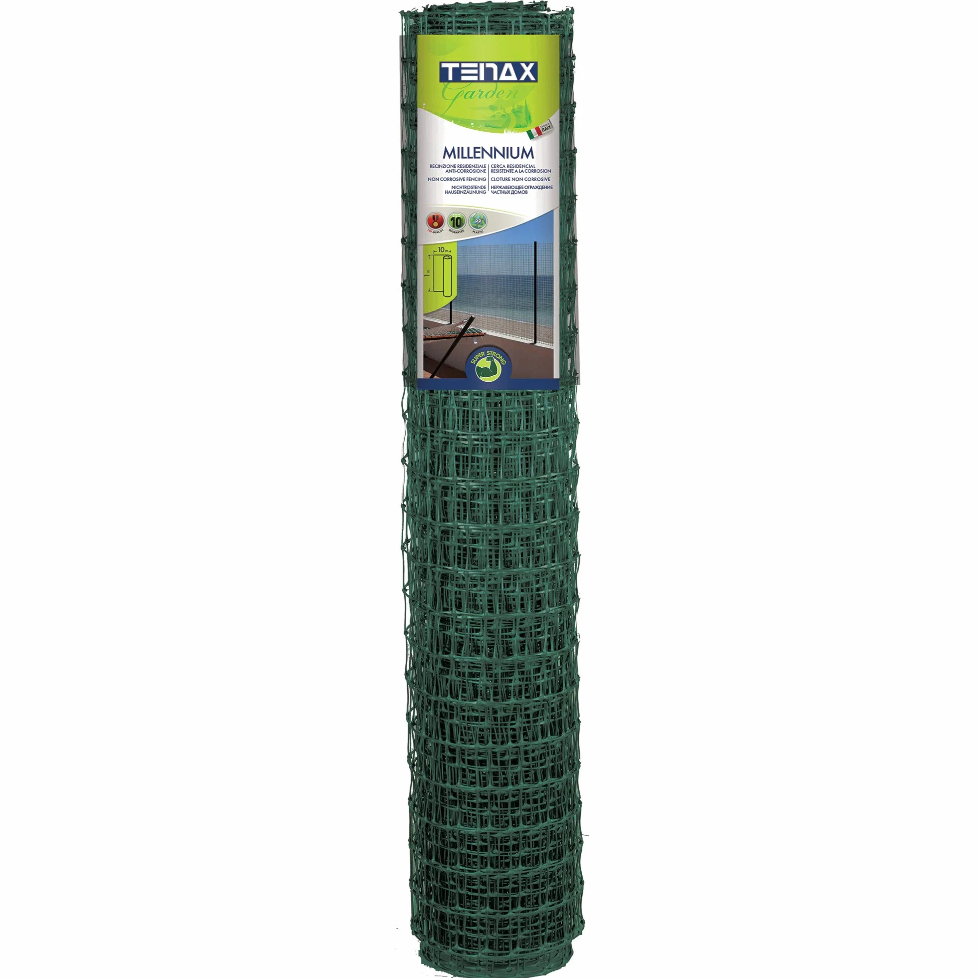 Quality ferreteria plus M293010 - Malla alta resistencia millennium 1x10 m verde