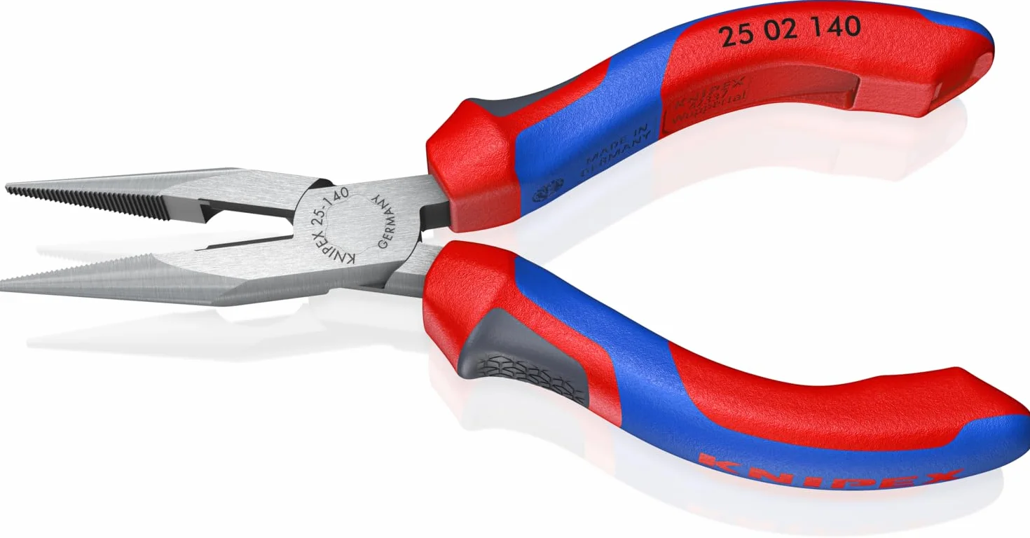 Knipex 25 02 140 largo nariz alicates con agarre cutter-comfort