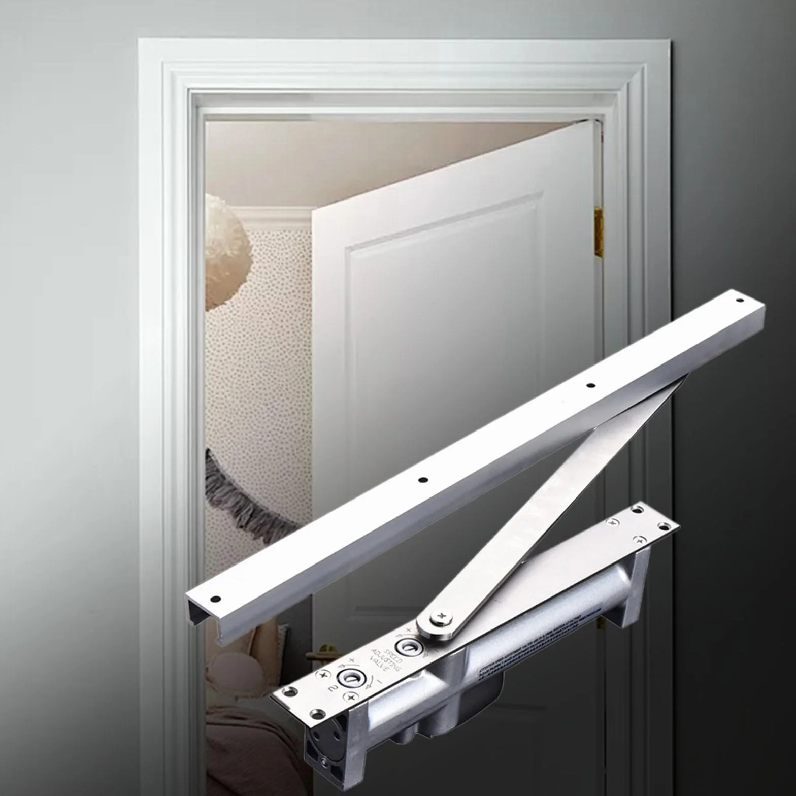 Sistemas de seguridad hidráulicos invisibles de cierre automático multiusos para puertas ajustables