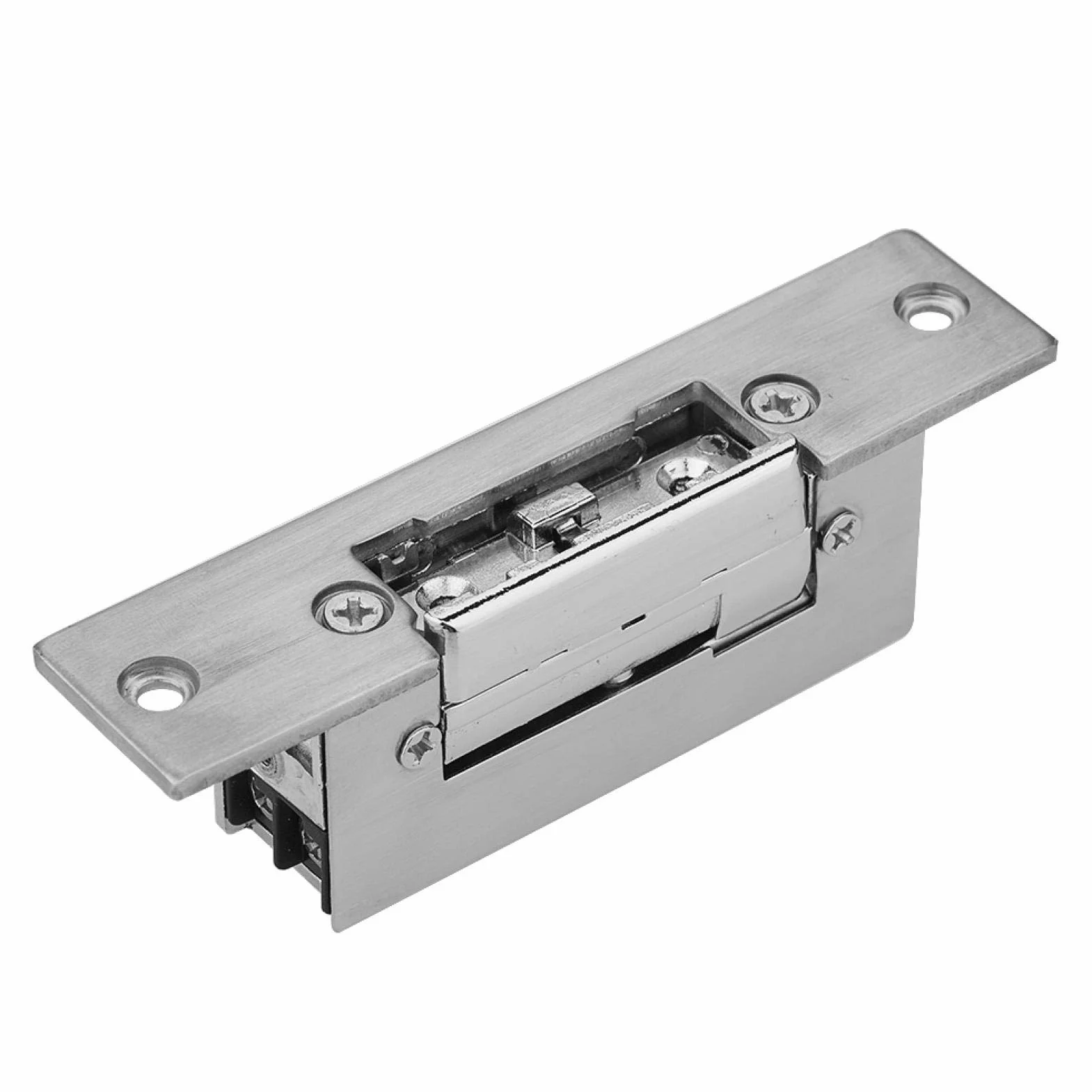 Cerradura eléctrica, cerradura electrónica de alta resistencia montada en embutir, ajustable para puertas de acero inoxidable, puertas de madera, edificio de oficinas