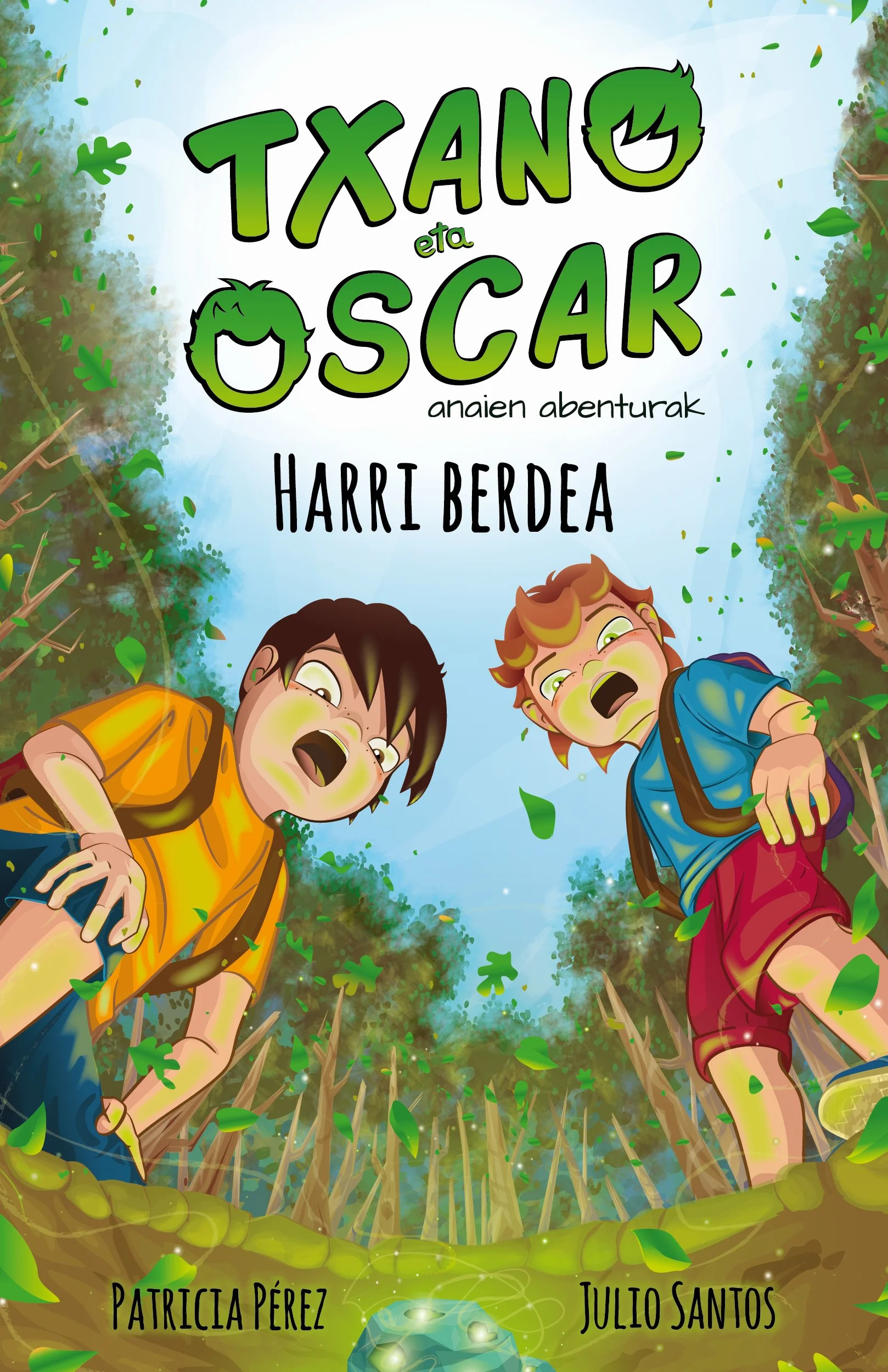 Txano eta Oscar 1 - Harri Berdea: Txano eta Oscar anaien abenturak