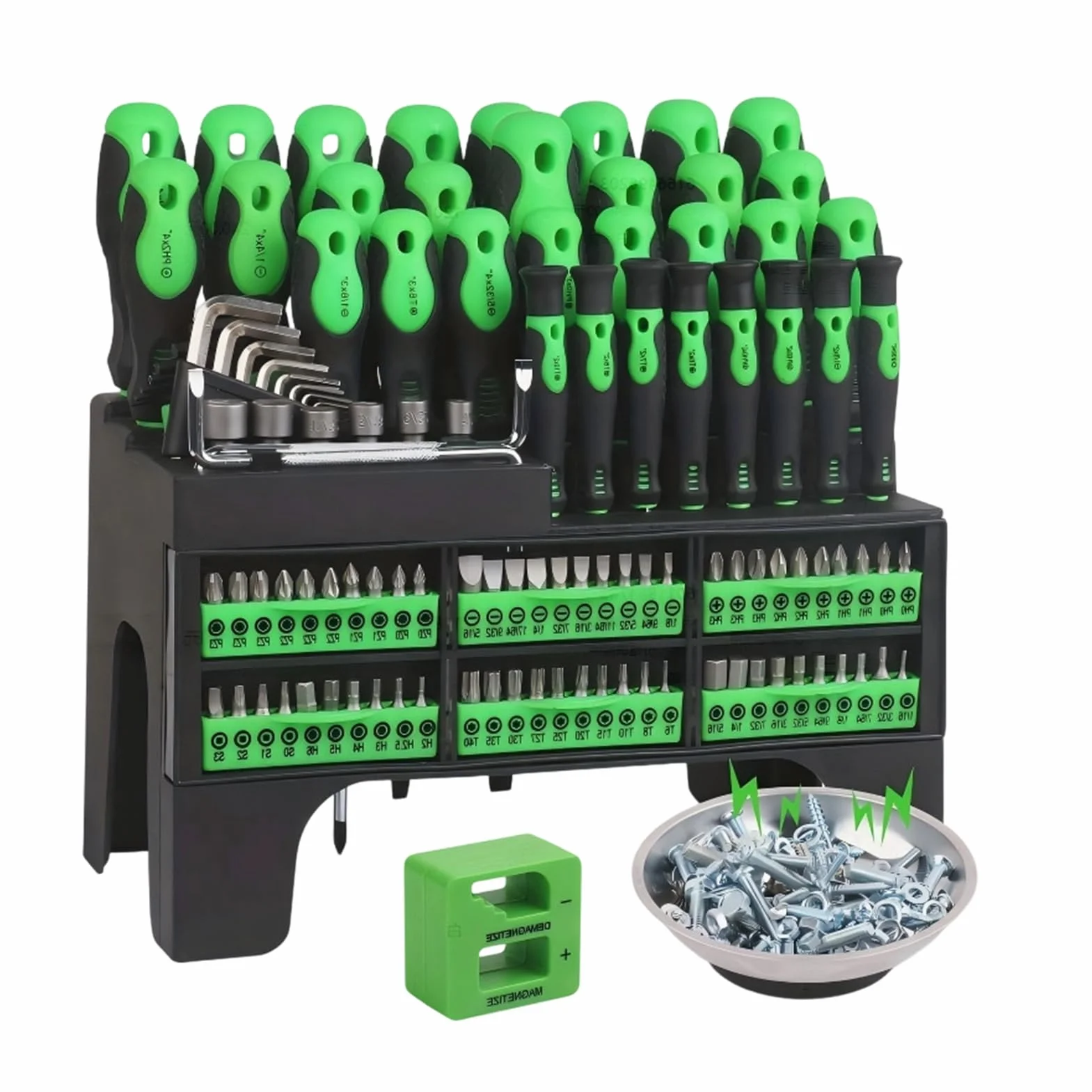 Juego De Destornilladores Punta Magnética Para Reparación Electrónica Y | Kit De Destornilladores De Precisión Con Estuche Para Electrónica, Ordenador, Relojes, Gafas, Mantenimiento D