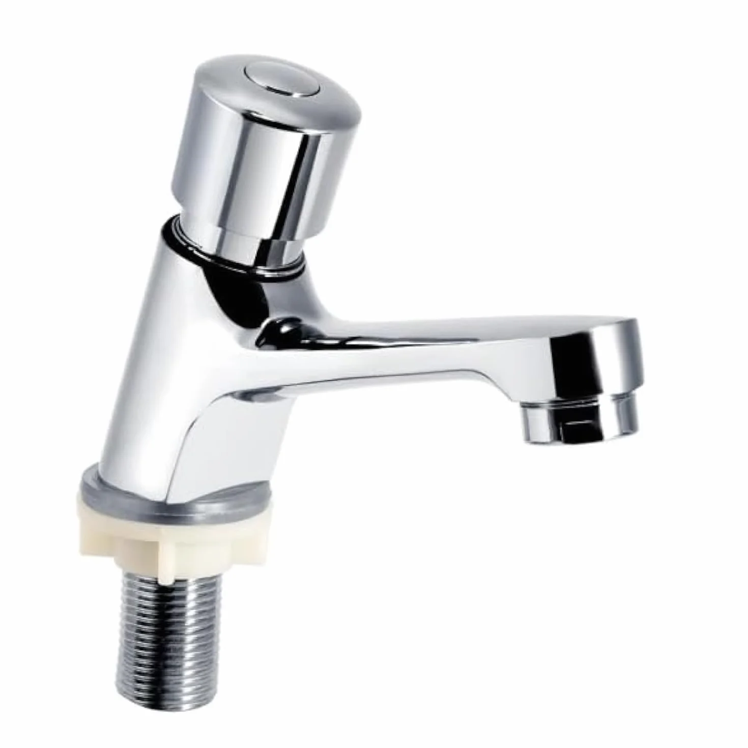 Grifos Para Lavabos de Baño, Retardo de Tiempo Grifo de Lavabo Grifos Cocina Fregadero Grifo Monomando Lavabo Cierre Automático Ahorro de Agua Baño
