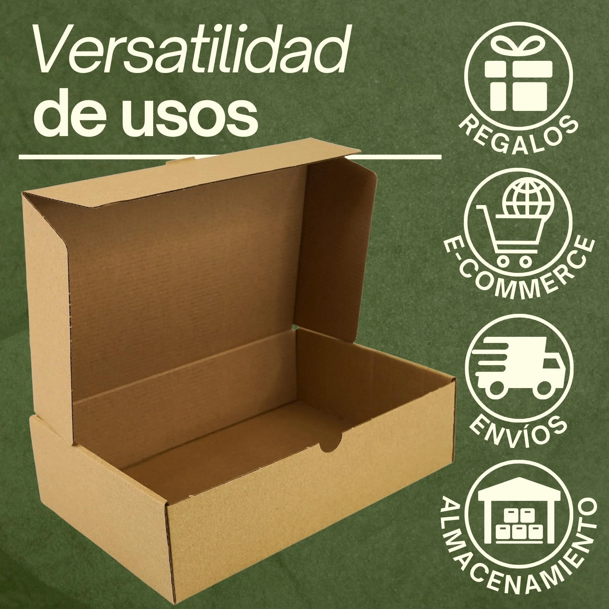 Cajas de Cartón Pequeñas para Envíos 20Pcs 25x16x7cm