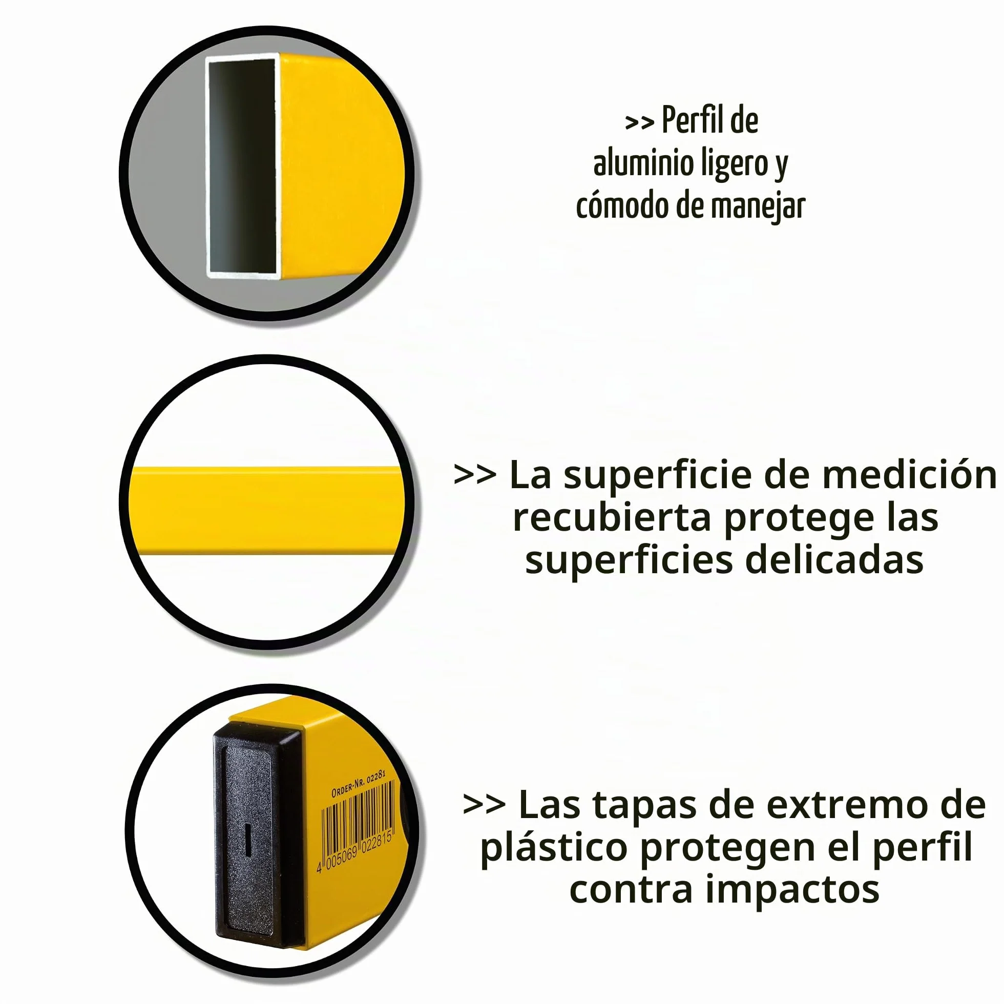 NIVEL TUBULAR 70/100 CM.