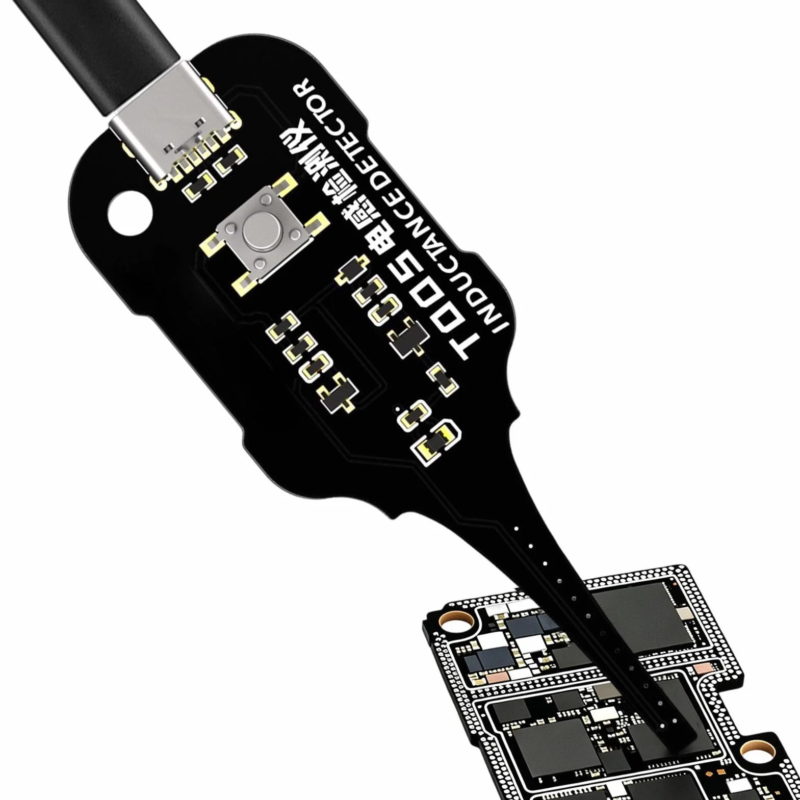 de inductancia - Capacitancia digital del medidor, probador de resistencia de inductancia | Herramienta de verificación de fallas de inducción electromagnética para altavoz de teléfono, PC, electr
