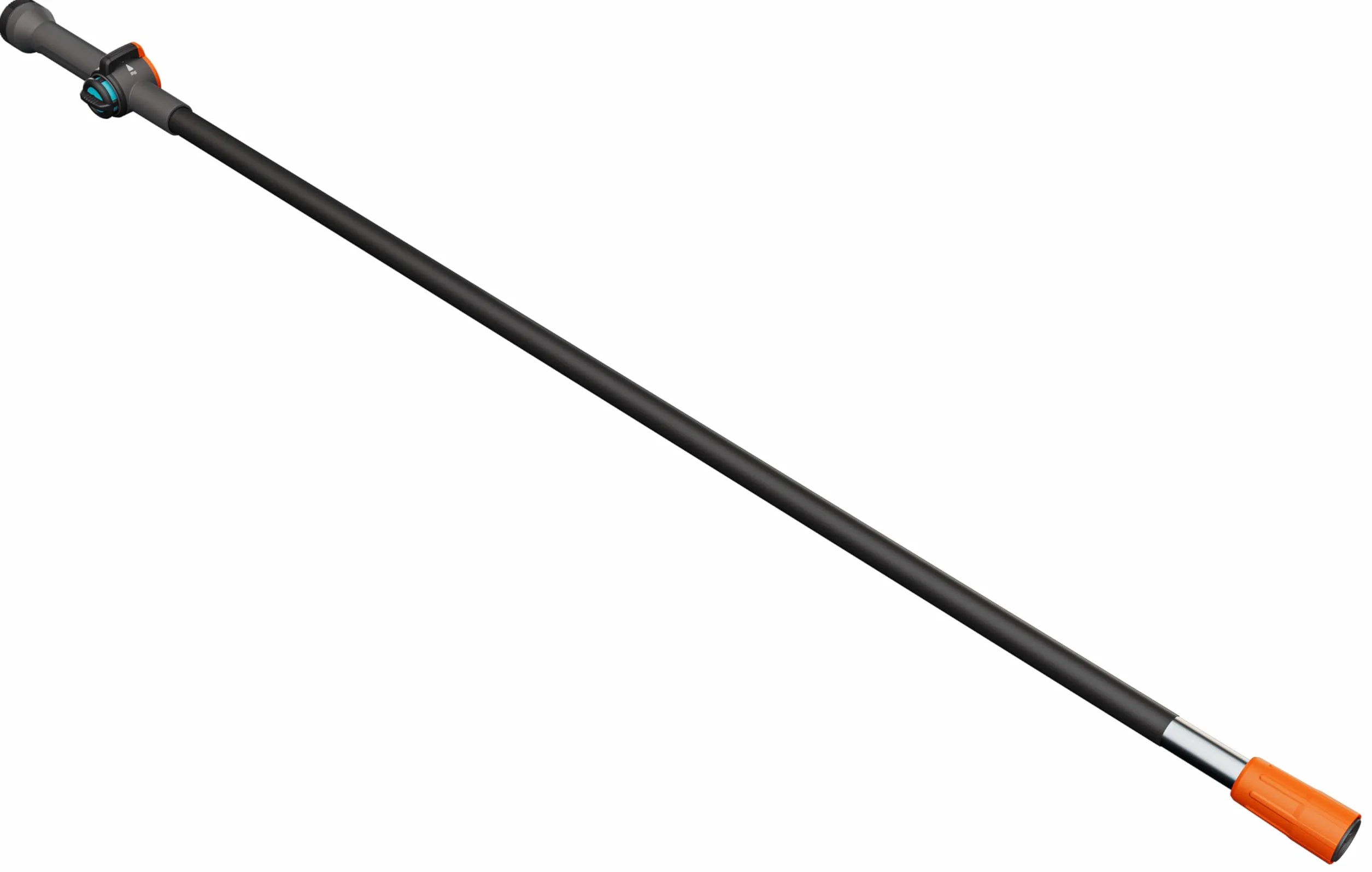 Gardena Cleansystem Mango M: Mango de Limpieza Conductor de Agua, 150 cm, Aluminio, regulación Continua del Flujo, para Grandes Superficies, Sistema Original Gardena (18802-20)
