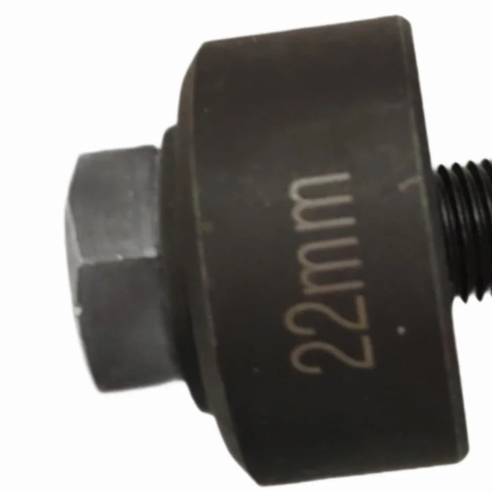 F Fityle Herramienta perforadora de chapa de metal, perforadora manual, alta precisión, herramienta perforadora, troquel y perforadora, para placa de acero, 22mm