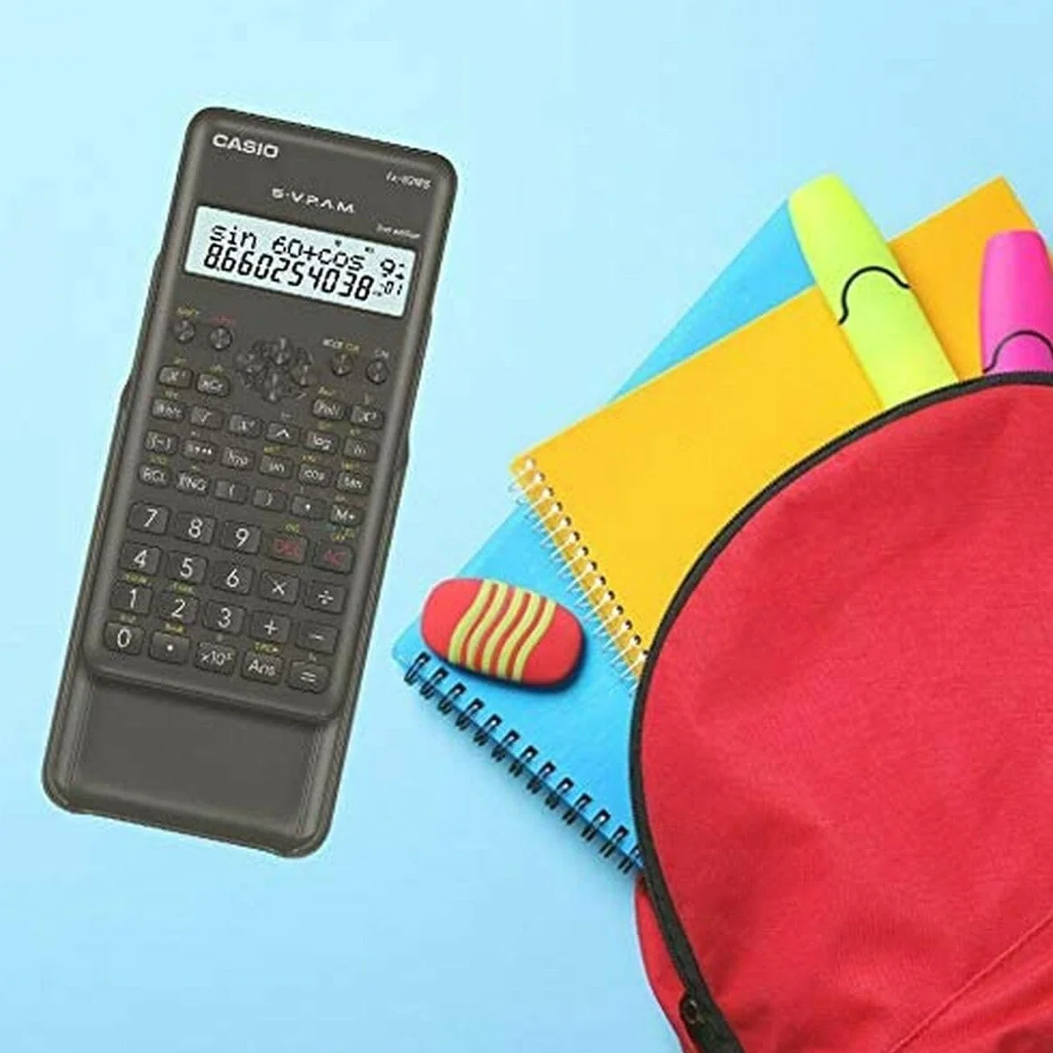 Casio FX-82MS-2-S-ET-B Calculadora Científica Gris Oscuro