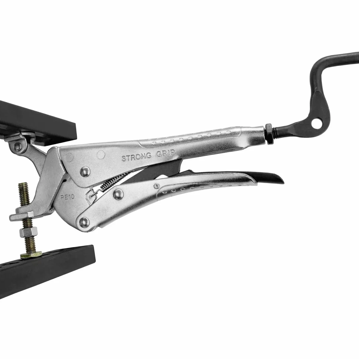 Strong Hand Tools, Alicates Expand-O, 16,5 cm, Alicates de sujeción de acción inversa, presión de sujeción: 226,8 kg (227 kg), Min: 1" (25 mm), Max 1-3/4" (45 mm), PE6
