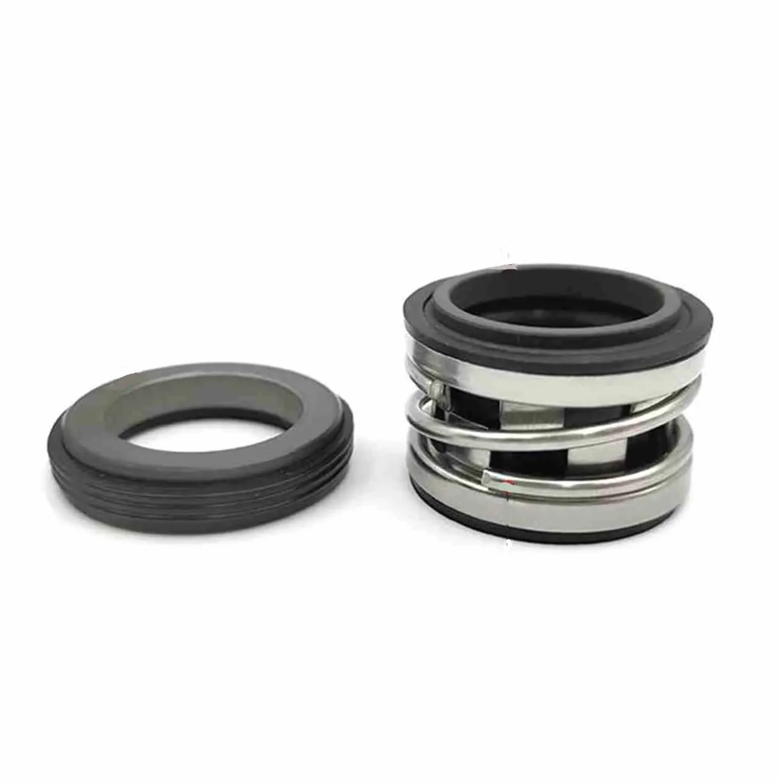 Juntas de Eje para Bombas autoaspirantes, Sello de Eje mecánico 8 mm a 32 con Resorte Bobina Simple, autocebante, for Bomba Agua, Modelo Sello Caucho nitrilo(10mm)