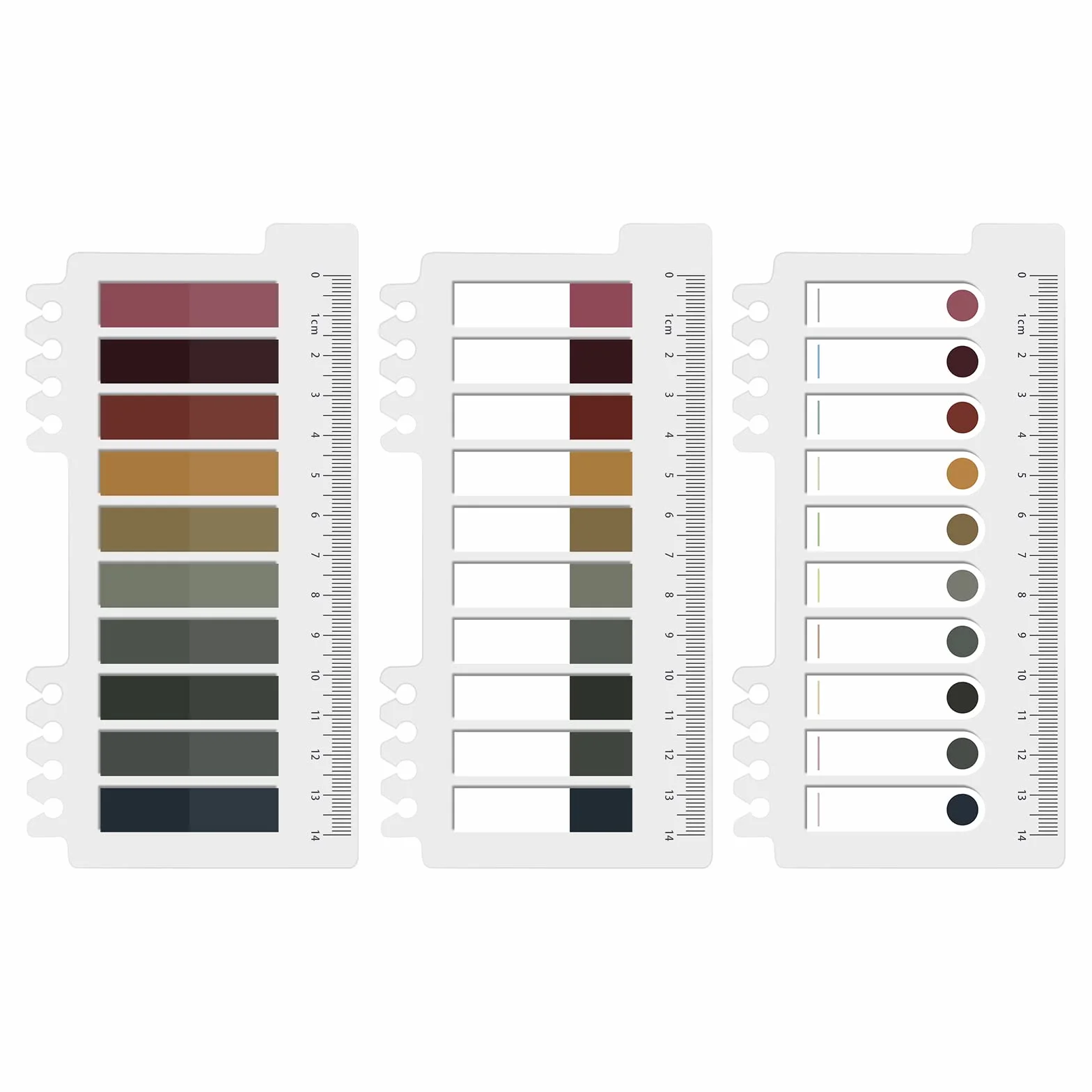 Vicloon Índices Adhesivos, 660Pcs Notas Adhesivas de Colores, Marcadores Adhesivos Índice Pestañas, Marcapaginas Adhesivos de Colores para Notas/Libros/Clasificación de Archivos