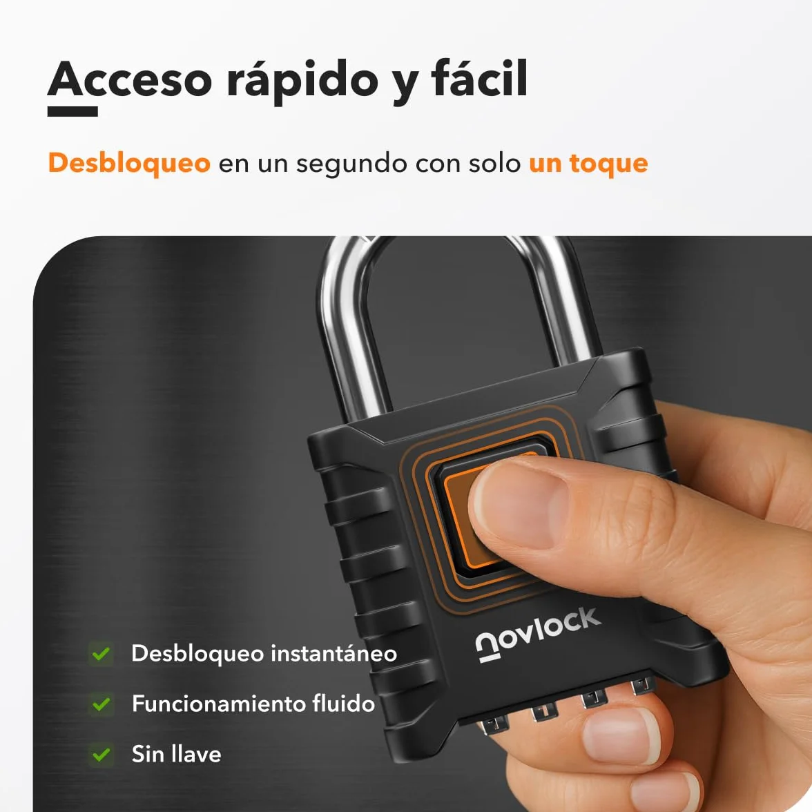 Candados de combinación – resistentes a la intemperie, grande y robustos – para exteriores : portones, vallas, cobertizos, garajes, trasteror, puertas, armoires, taquillas – pack de 1, negro